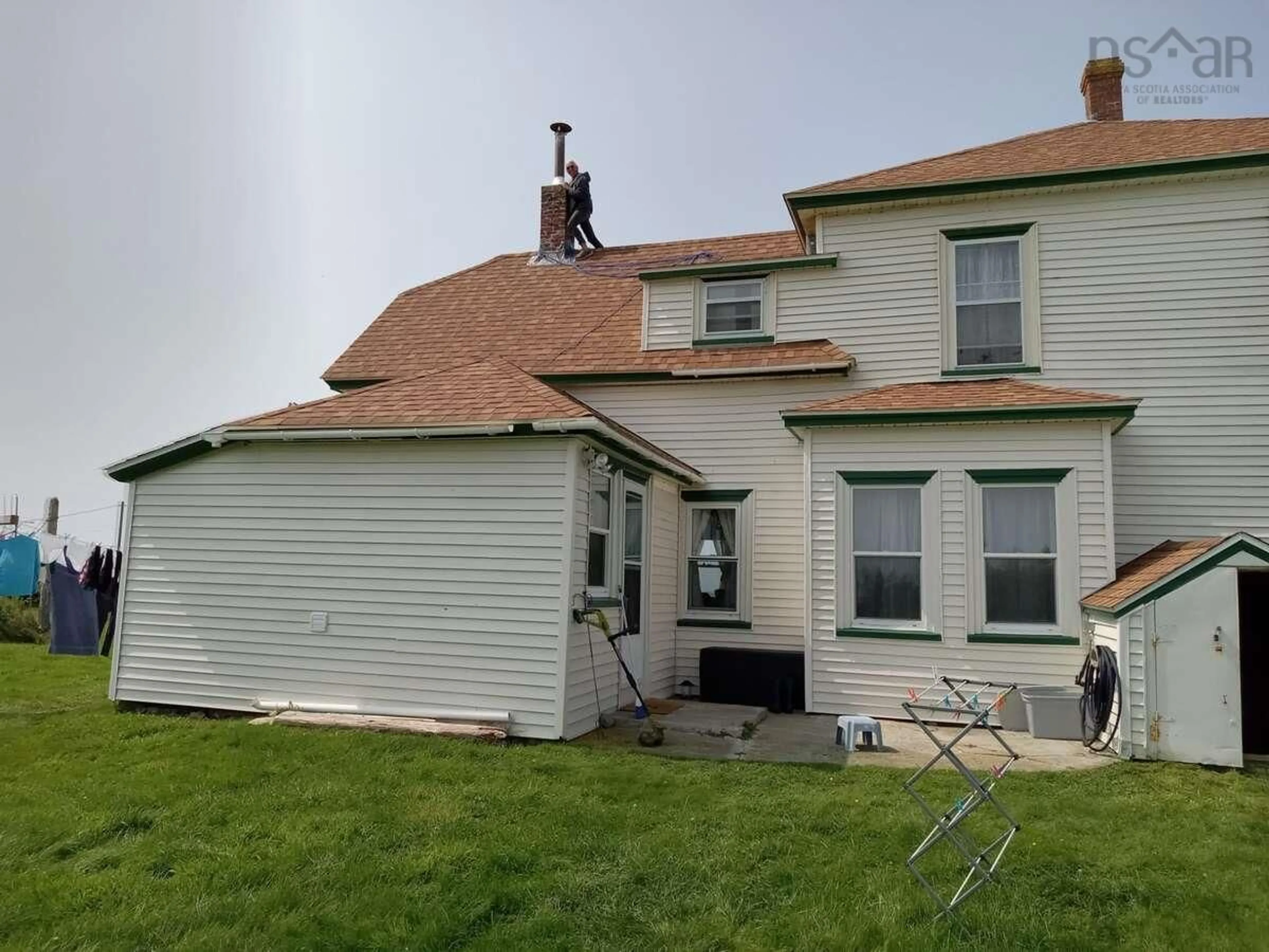 A pic from outside/outdoor area/front of a property/back of a property/a pic from drone, street for 12 Ripine Lane, Pinkneys Point Nova Scotia B0W 1B0
