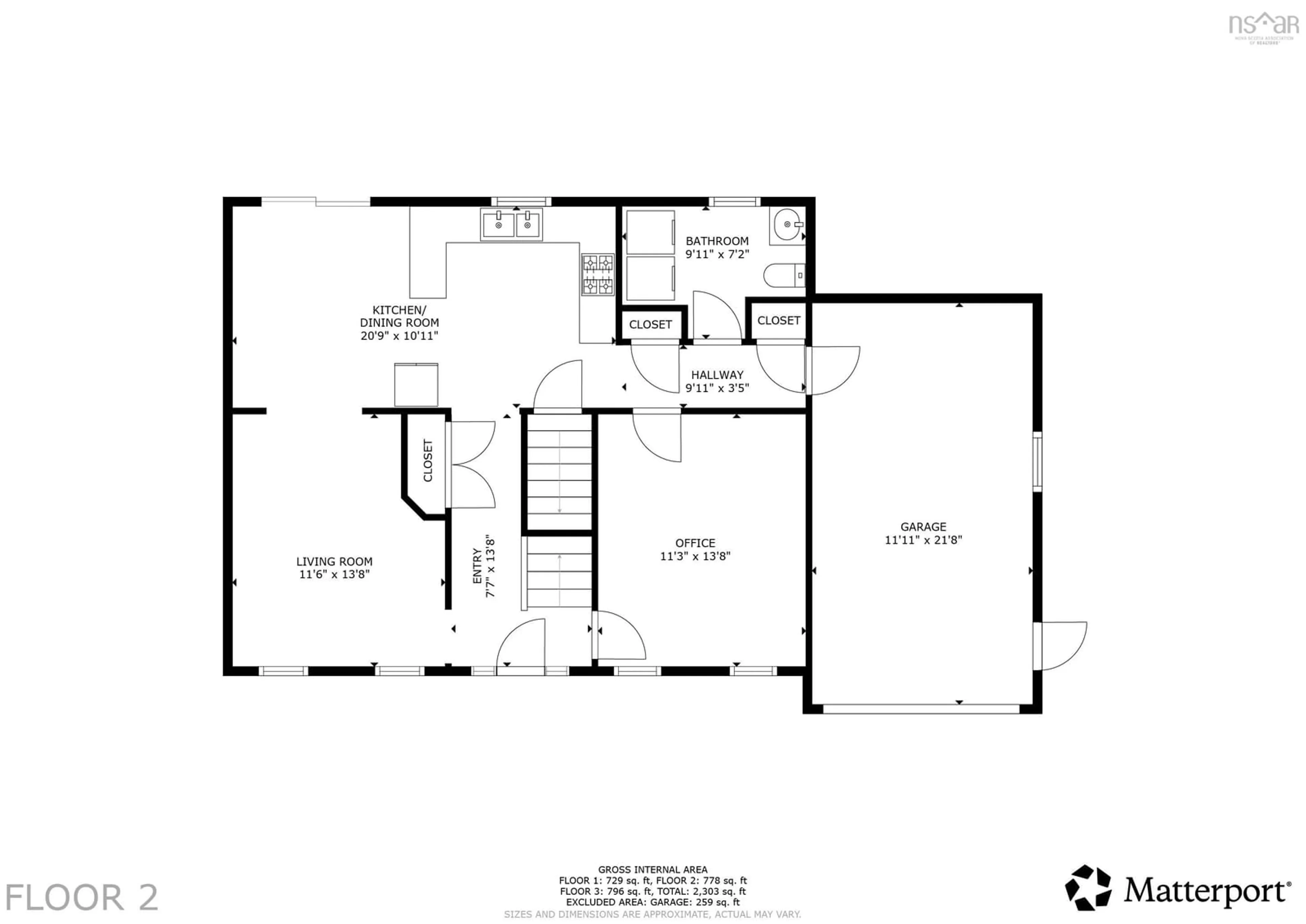 Floor plan for 785 Basinview Dr, Bedford Nova Scotia B4A 3N4