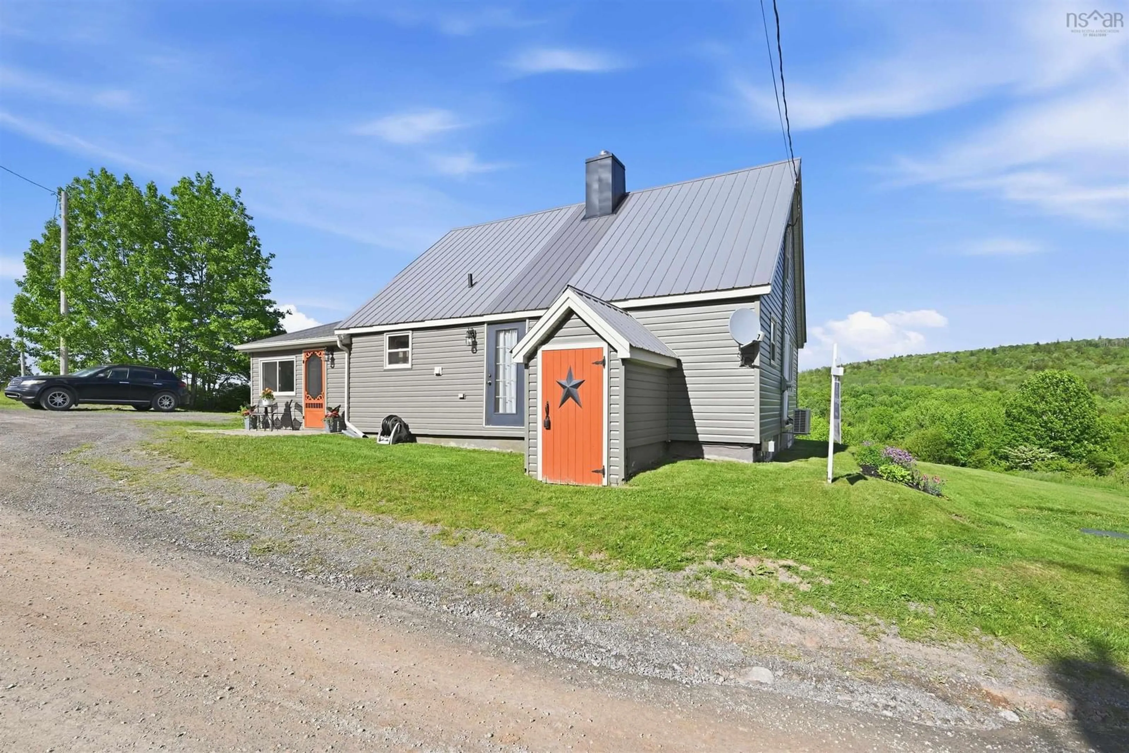 A pic from outside/outdoor area/front of a property/back of a property/a pic from drone, street for 96 Smeltzer Rd, Upper Vaughan Nova Scotia B0N 2T0