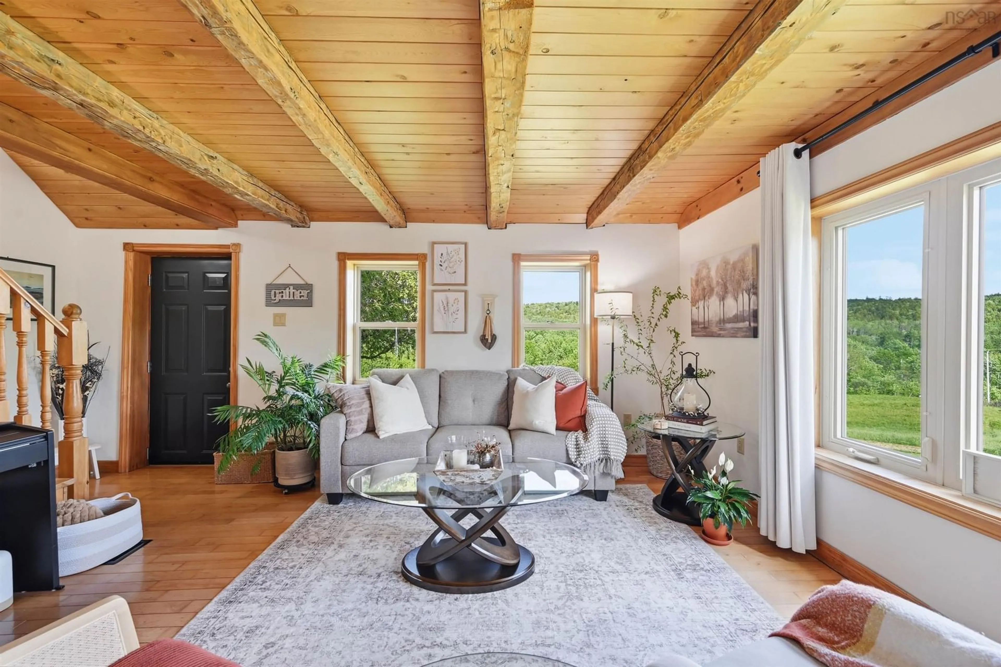 Living room with furniture, unknown for 96 Smeltzer Rd, Upper Vaughan Nova Scotia B0N 2T0