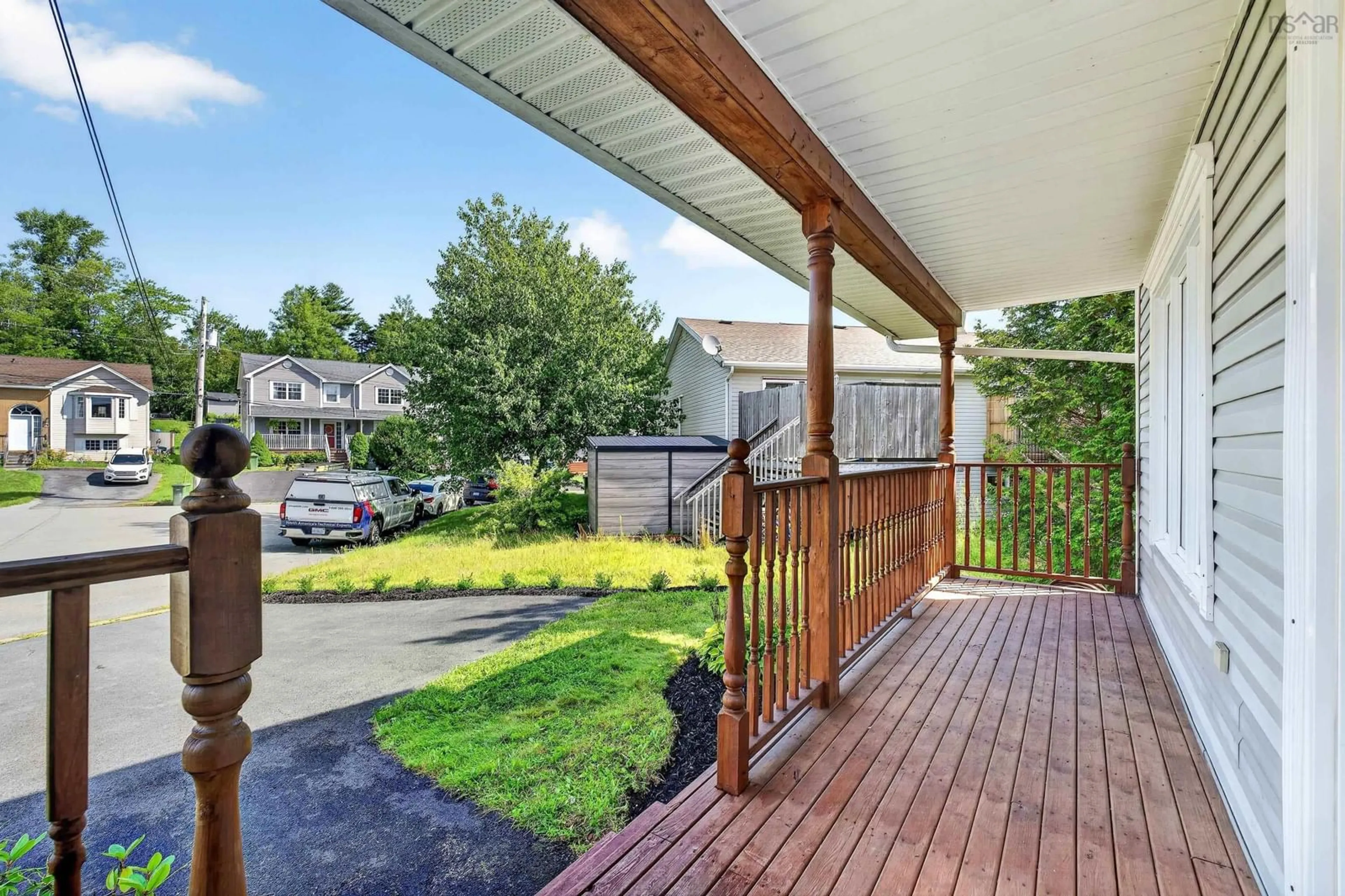 Patio, street for 18 Yarding Crt, Middle Sackville Nova Scotia B4E 3E5