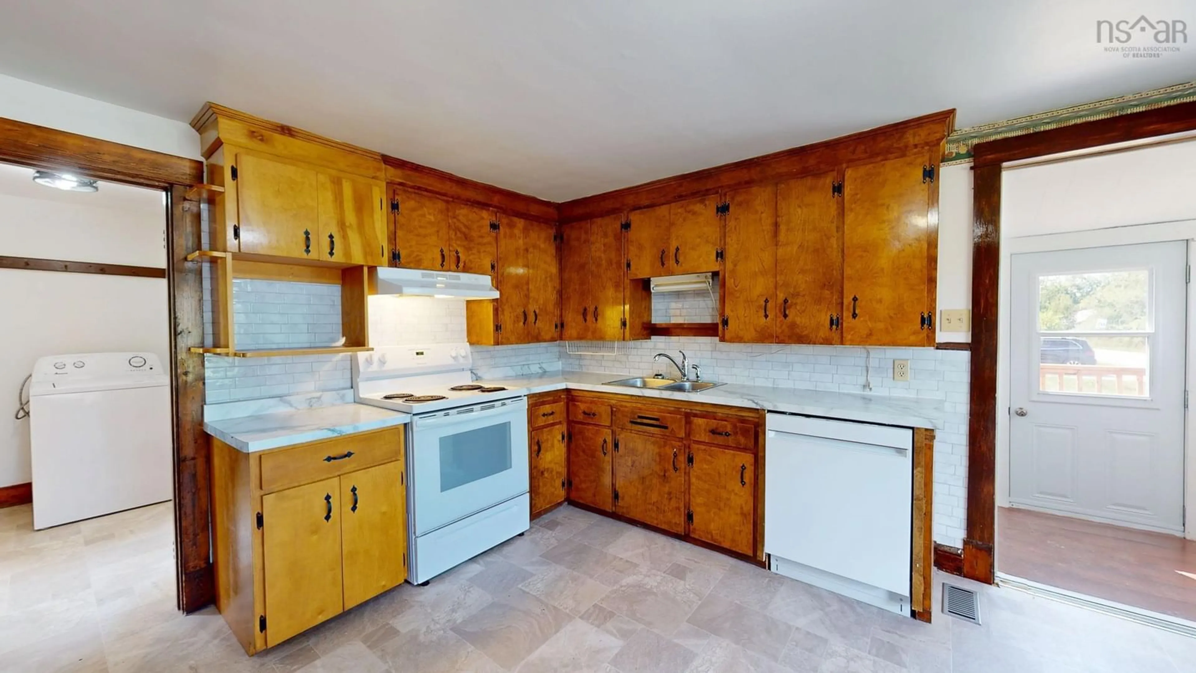 Standard kitchen, ceramic/tile floor for 1056 Quarry Road, Union Corner Nova Scotia B0N 2A0