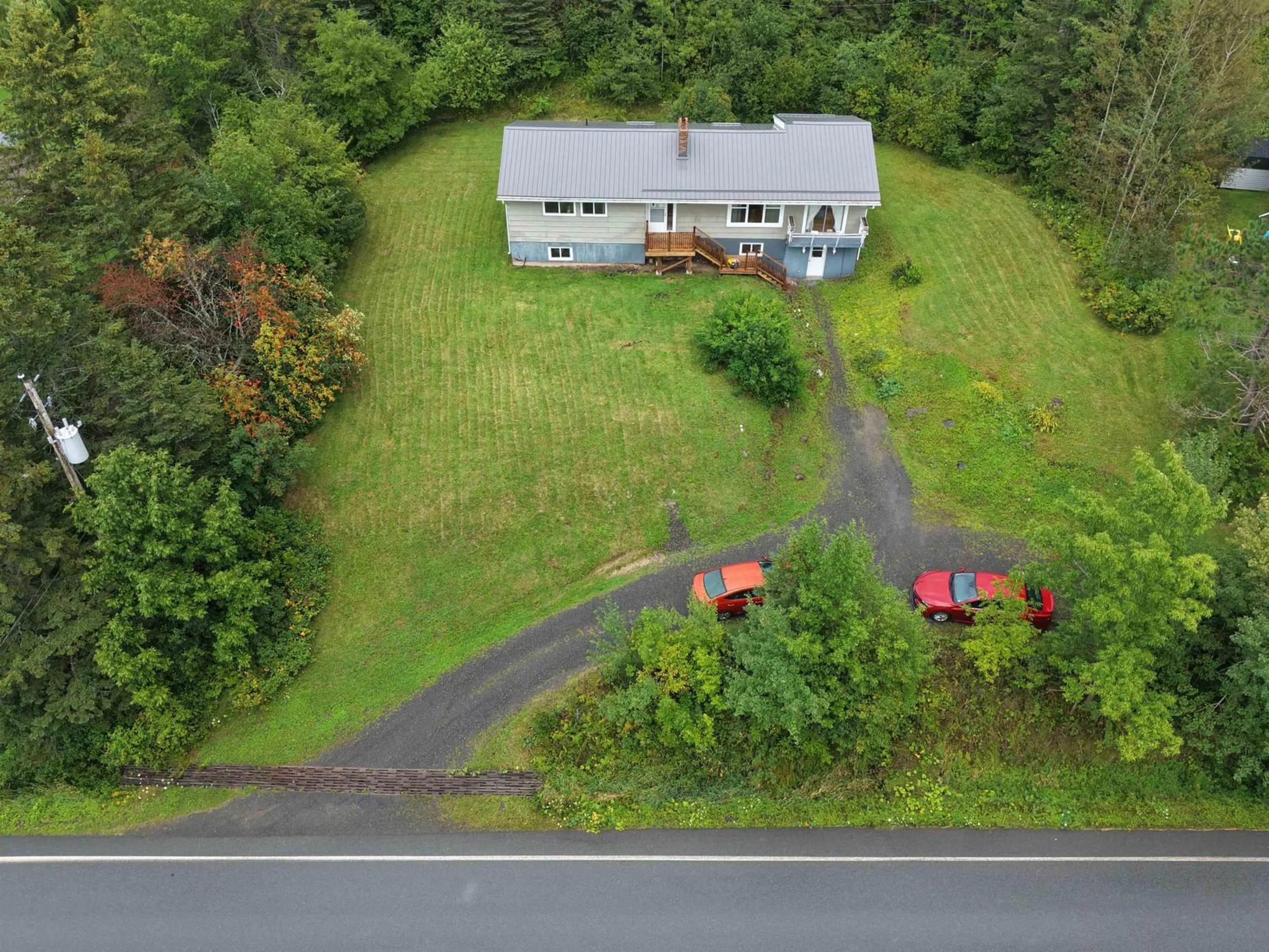 A pic from outside/outdoor area/front of a property/back of a property/a pic from drone, unknown for 4328 East River East Side Rd, Plymouth Nova Scotia B2H 5C5