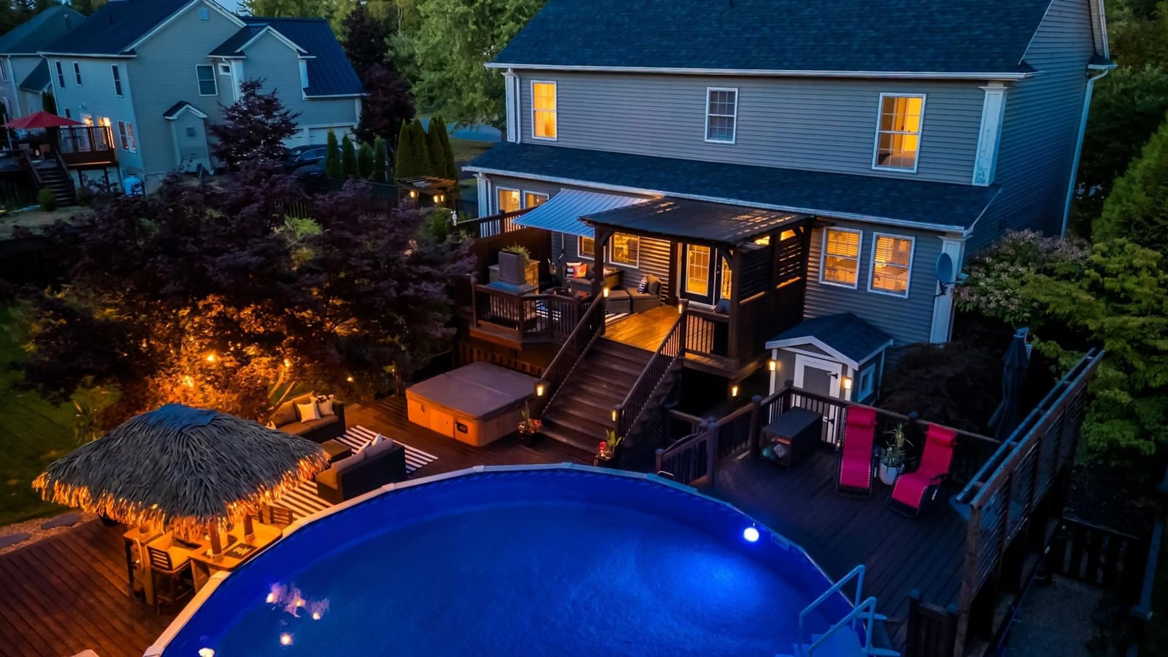 A pic from outside/outdoor area/front of a property/back of a property/a pic from drone, water/lake/river/ocean view for 35 Acadia Dr, Kentville Nova Scotia B4N 5E1