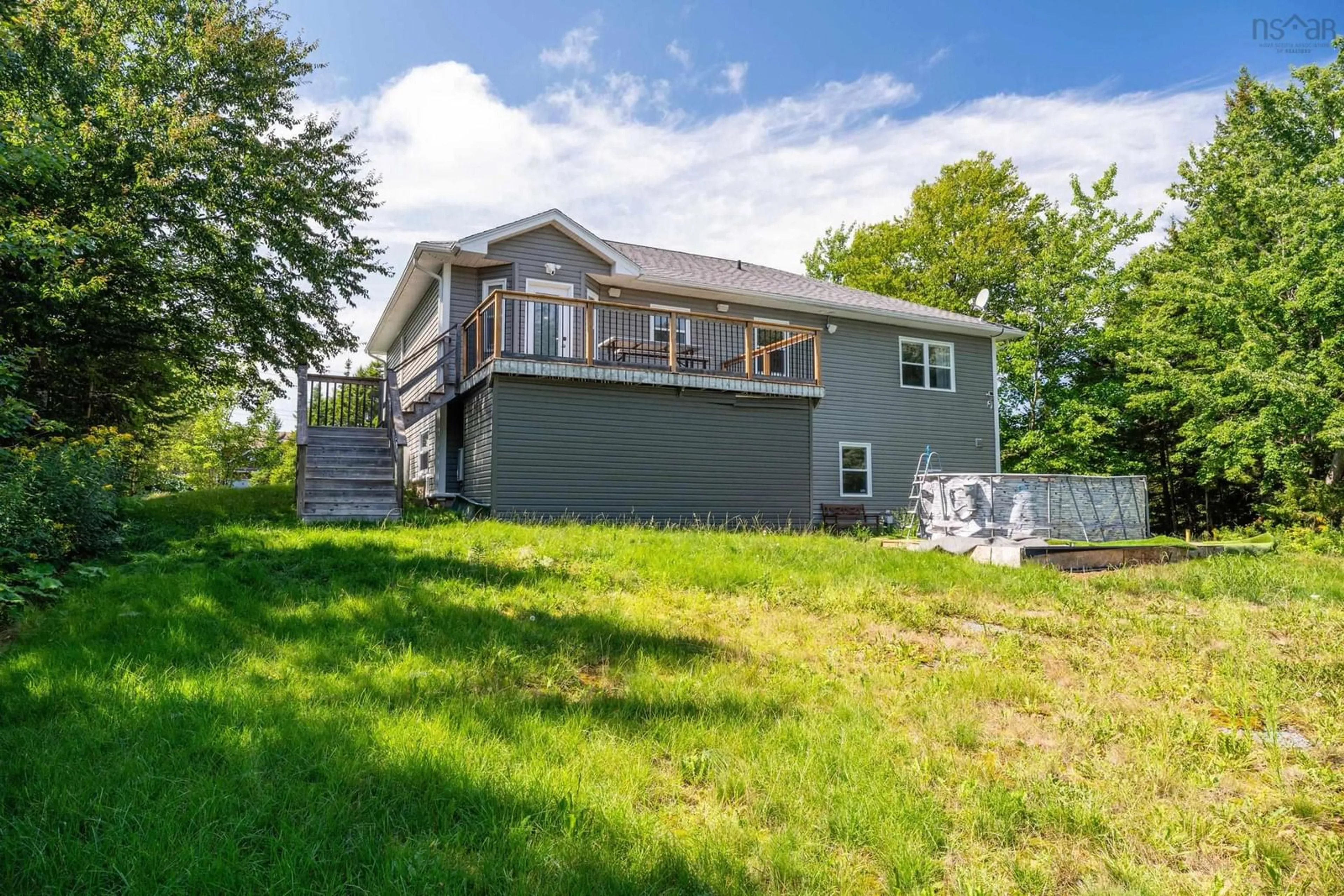 A pic from outside/outdoor area/front of a property/back of a property/a pic from drone, unknown for 495 Gatehouse Run, Hammonds Plains Nova Scotia B4B 0A9