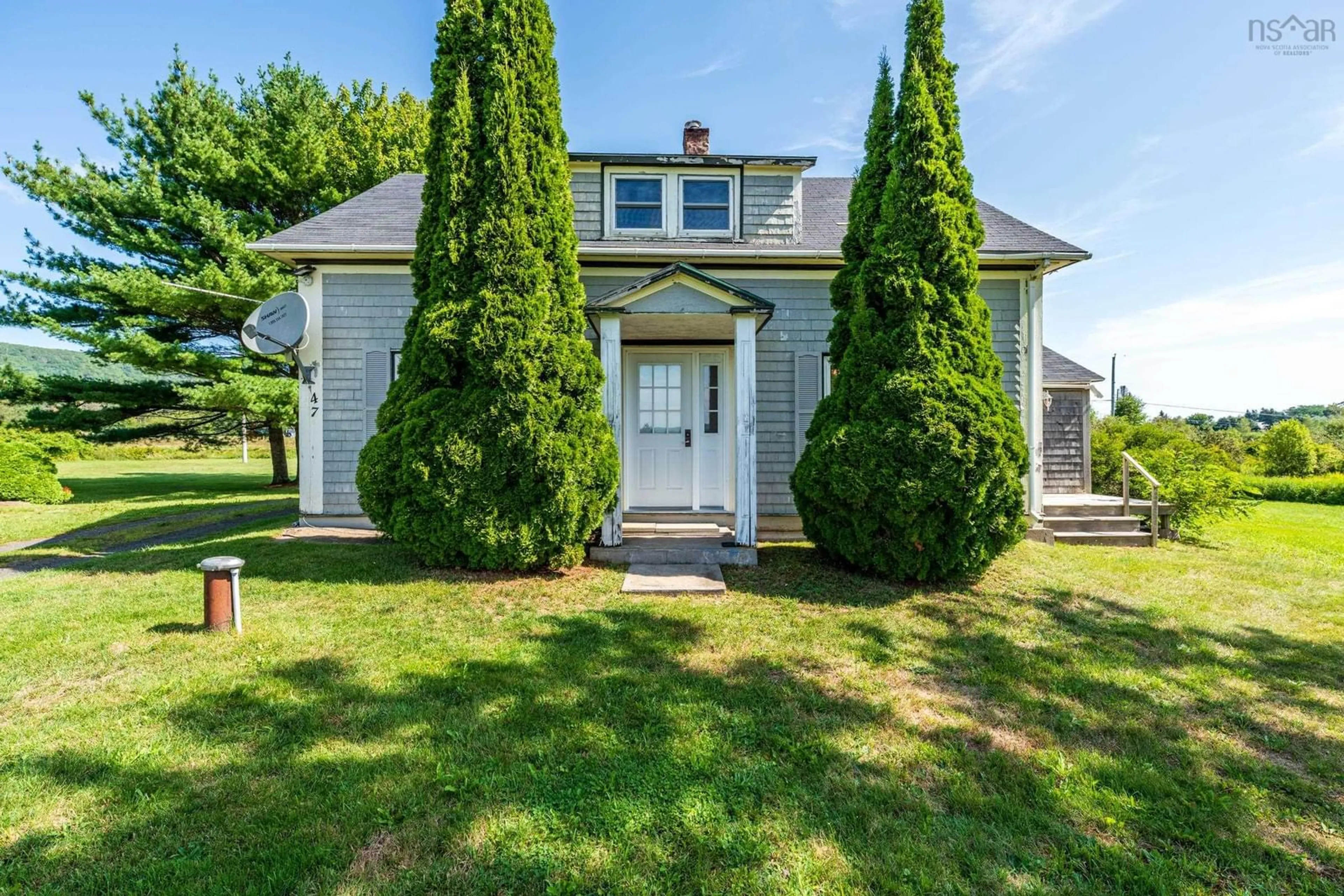 A pic from outside/outdoor area/front of a property/back of a property/a pic from drone, street for 47 Little Brook Lane, Belleisle Nova Scotia B0S 1A0