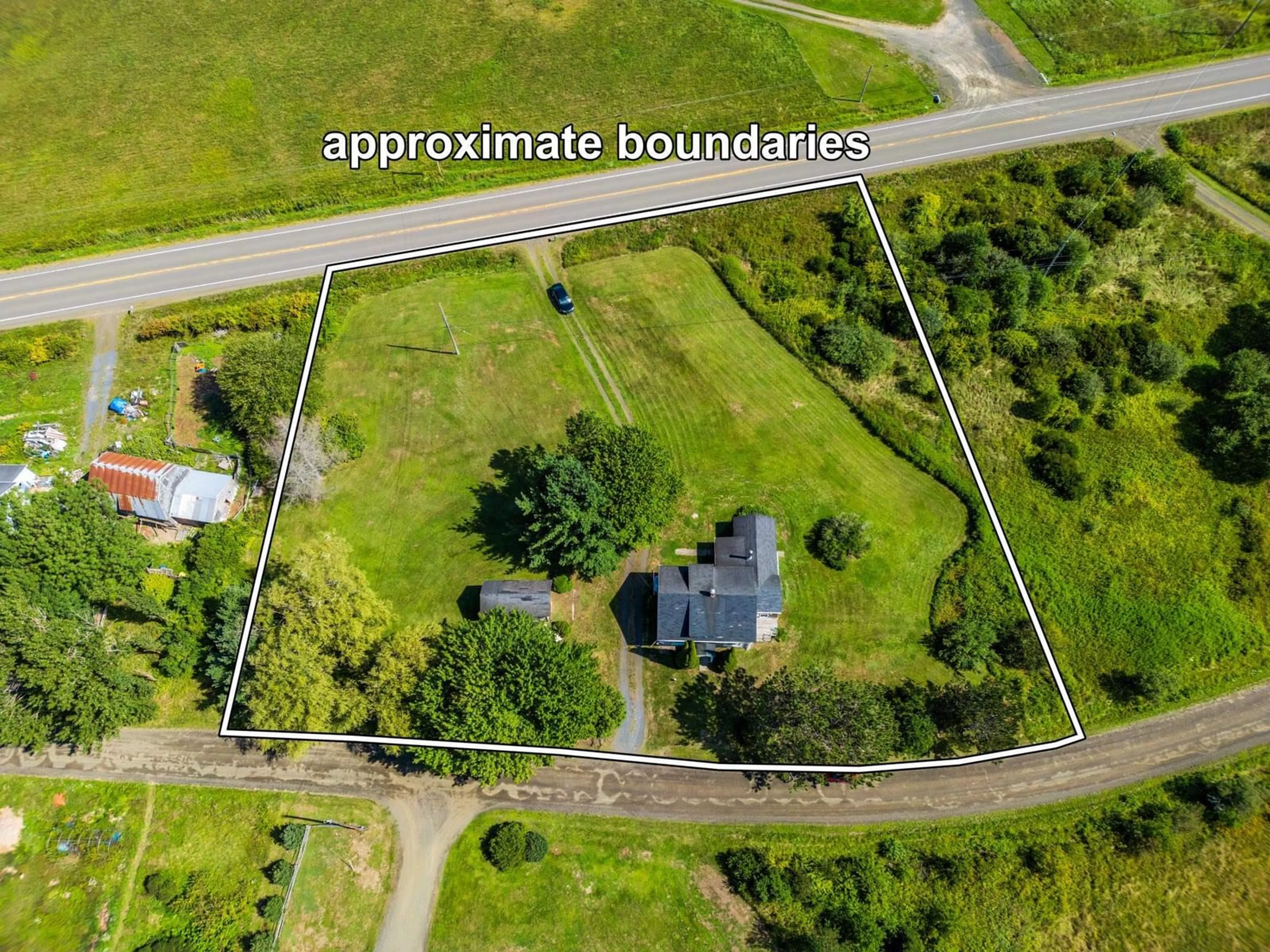 A pic from outside/outdoor area/front of a property/back of a property/a pic from drone, building for 47 Little Brook Lane, Belleisle Nova Scotia B0S 1A0