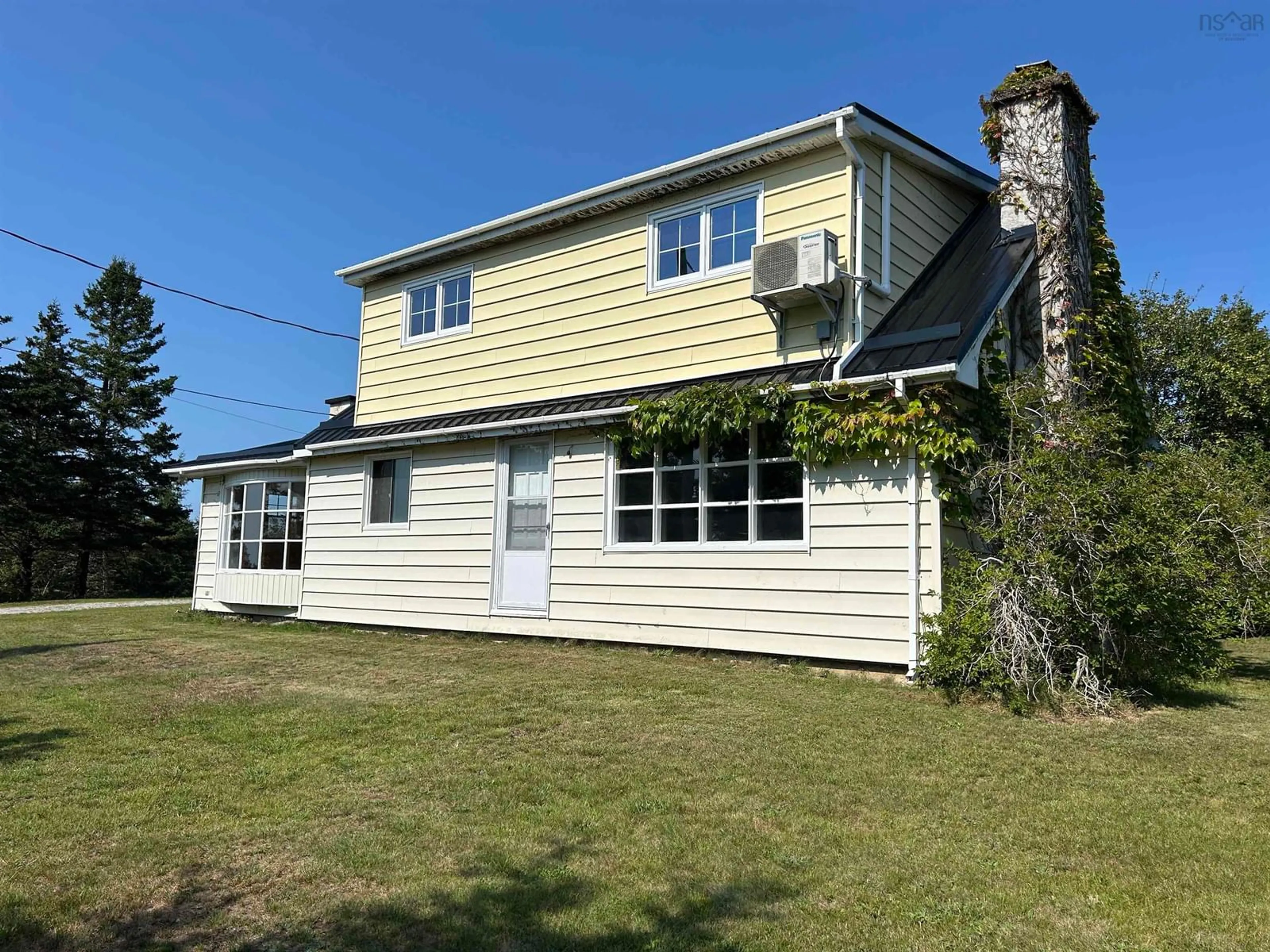 A pic from outside/outdoor area/front of a property/back of a property/a pic from drone, building for 7532 Highwy 3, Upper Woods Harbour Nova Scotia B0W 2E0