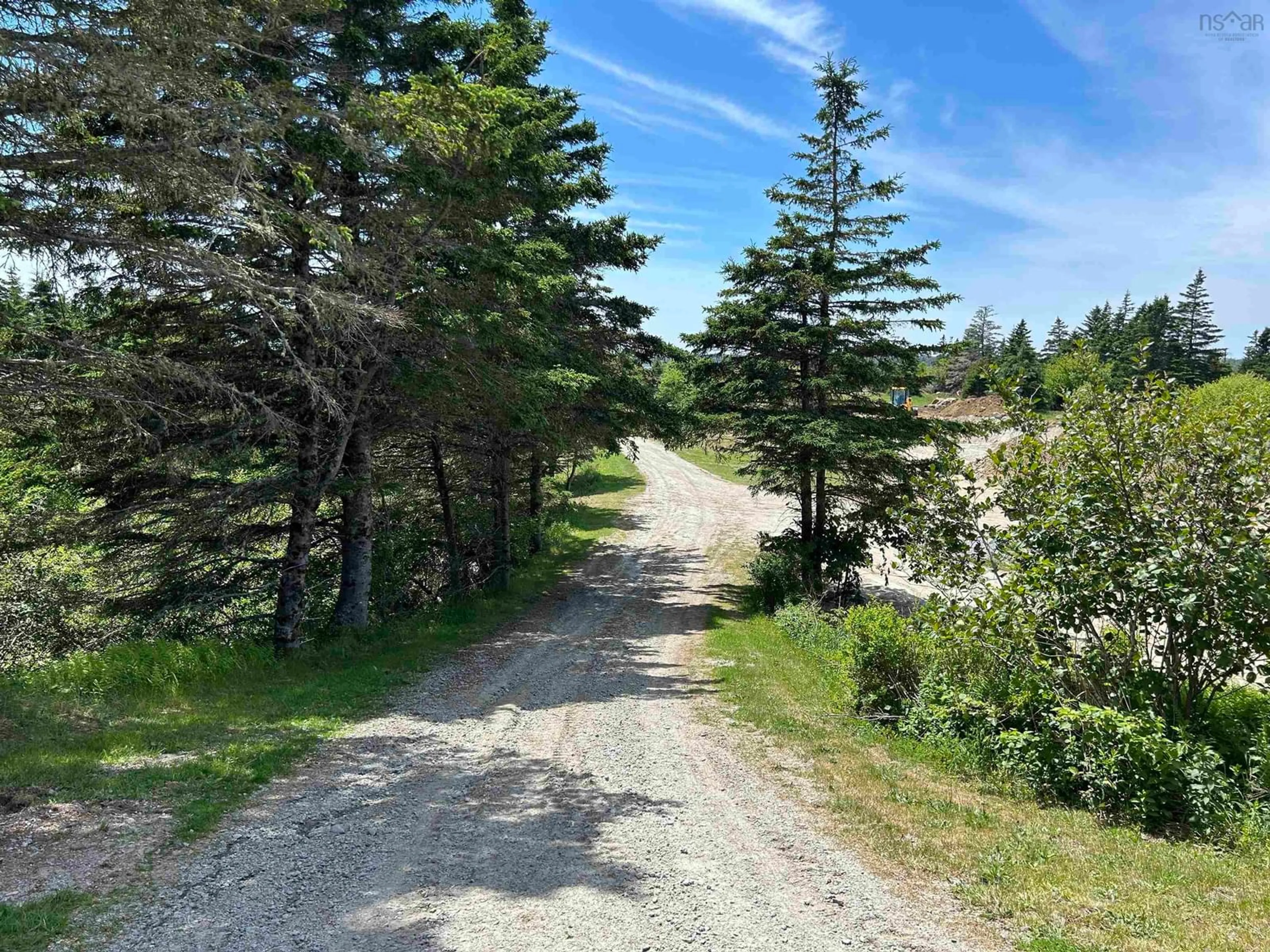 A pic from outside/outdoor area/front of a property/back of a property/a pic from drone, forest/trees view for 7532 Highwy 3, Upper Woods Harbour Nova Scotia B0W 2E0