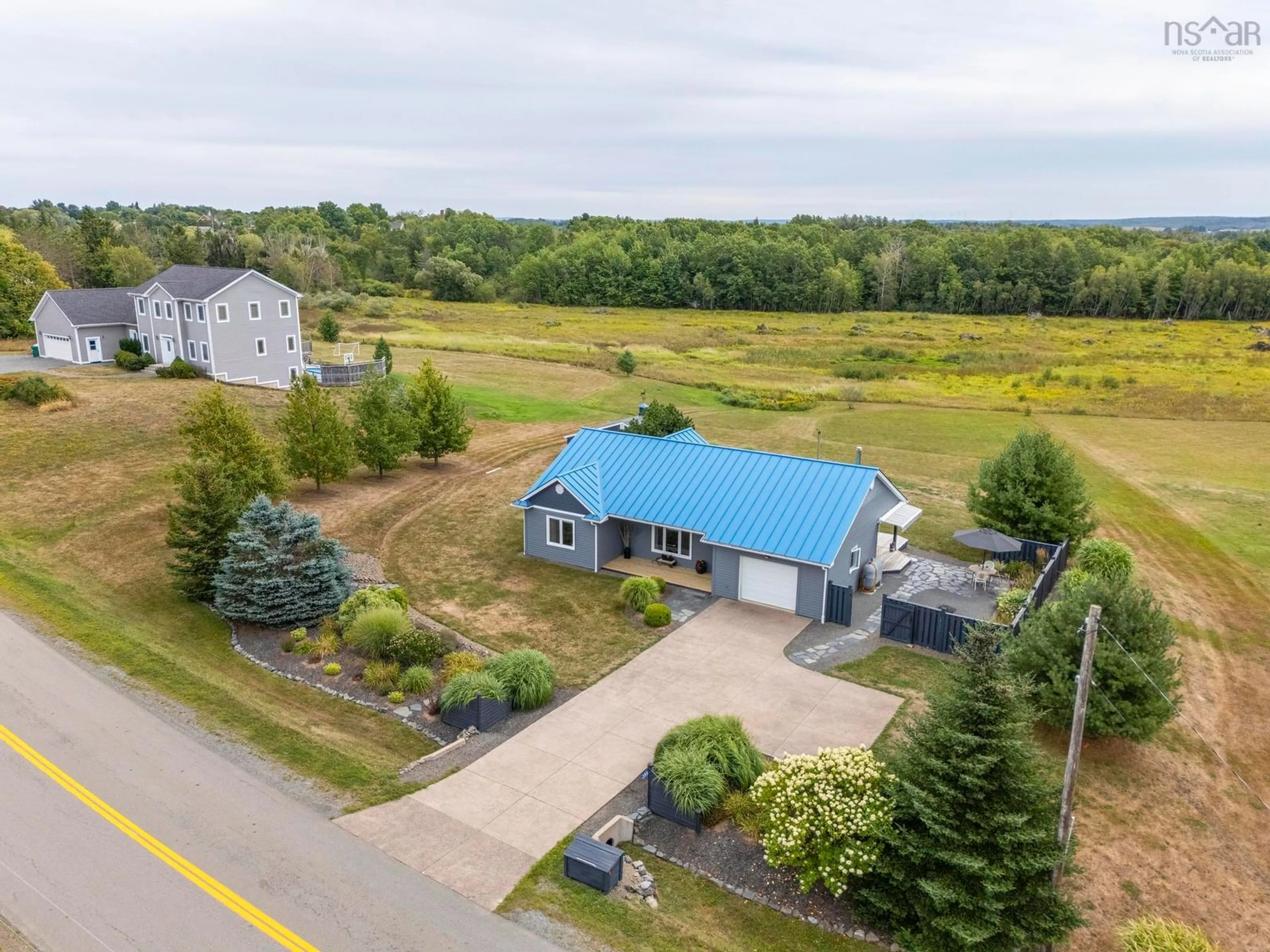 A pic from outside/outdoor area/front of a property/back of a property/a pic from drone, unknown for 355 Falmouth Dyke Rd, Falmouth Nova Scotia B0P 1L0