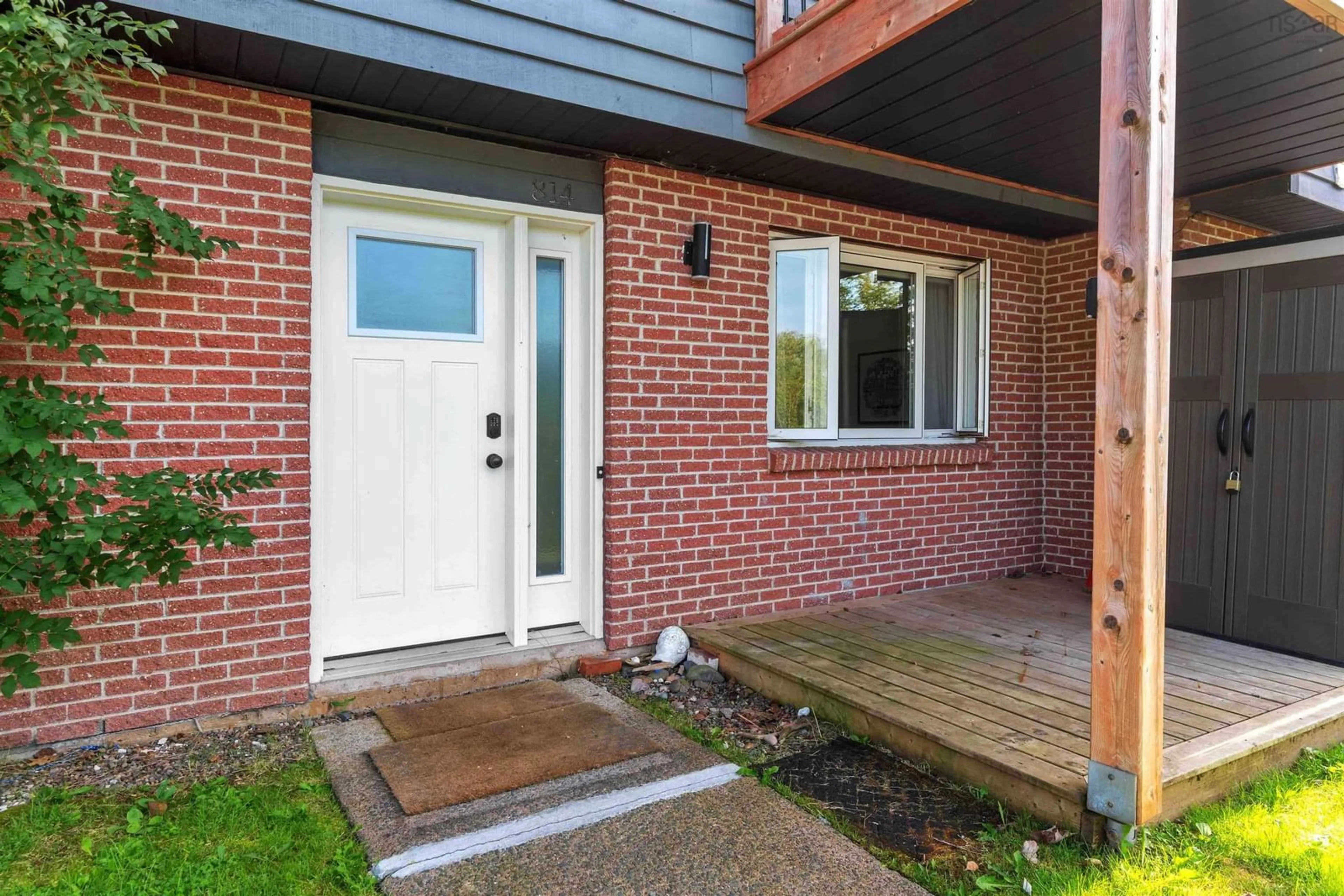Home with brick exterior material, street for 8 Blomidon Terr #814, Wolfville Nova Scotia B4P 2G9