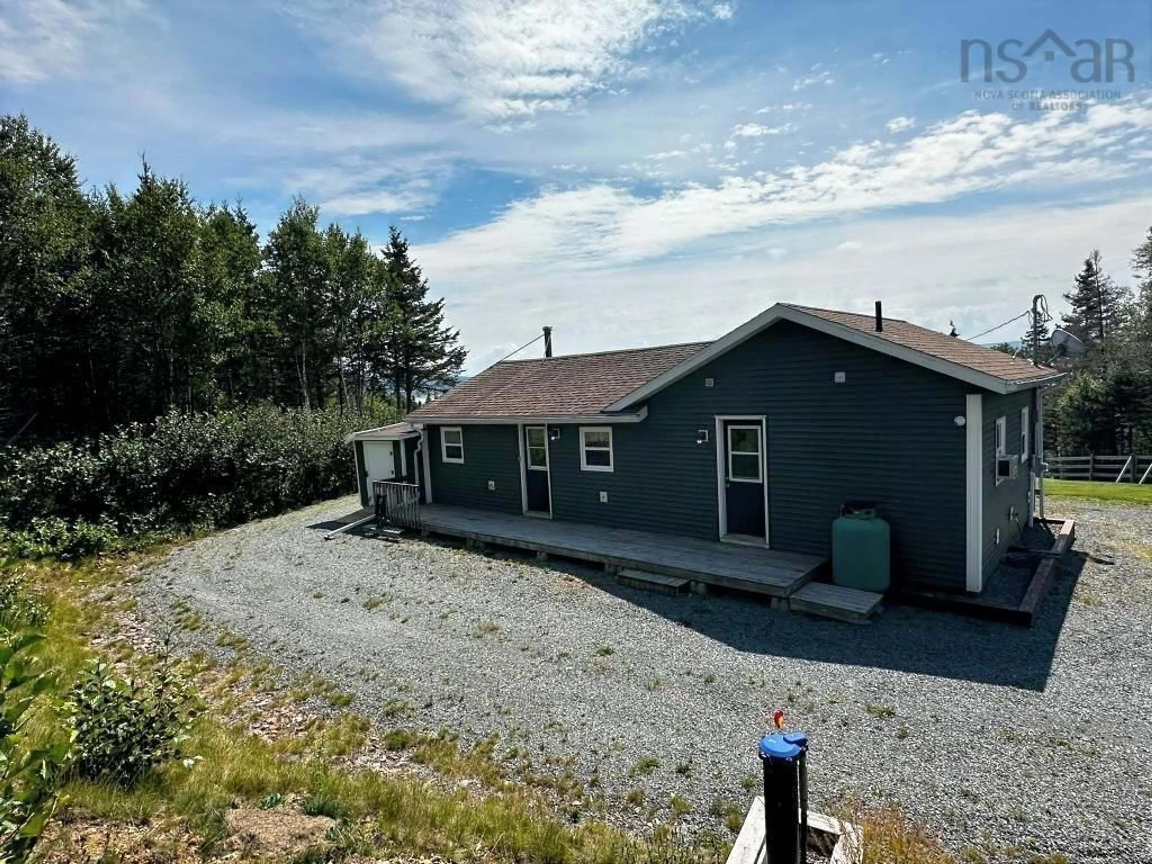 A pic from outside/outdoor area/front of a property/back of a property/a pic from drone, unknown for 1079 Cape Split Rd, Scots Bay Nova Scotia B0P 1H0