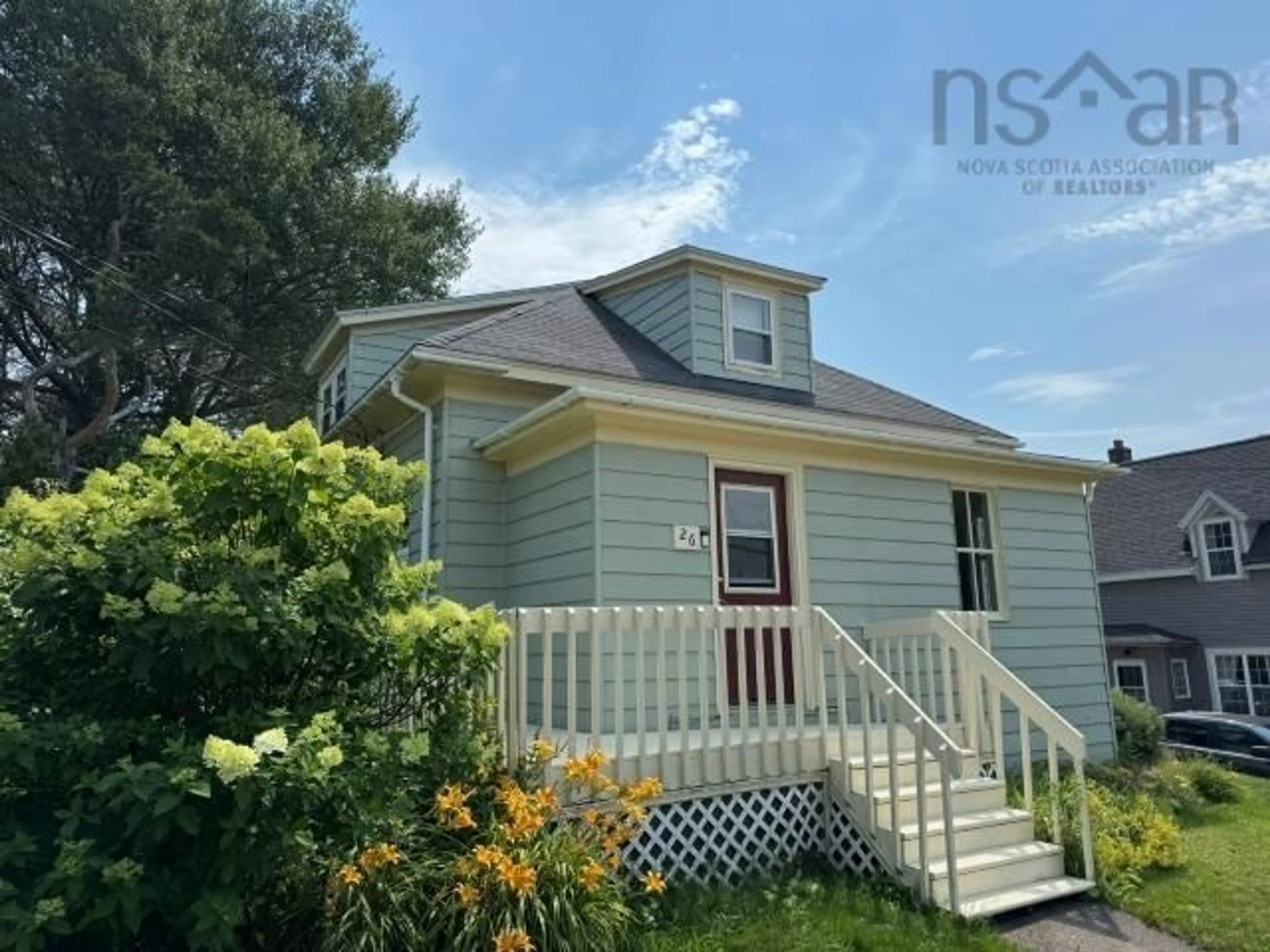 Home with vinyl exterior material, street for 26 Pitt St, Port Hawkesbury Nova Scotia B9A 2T3