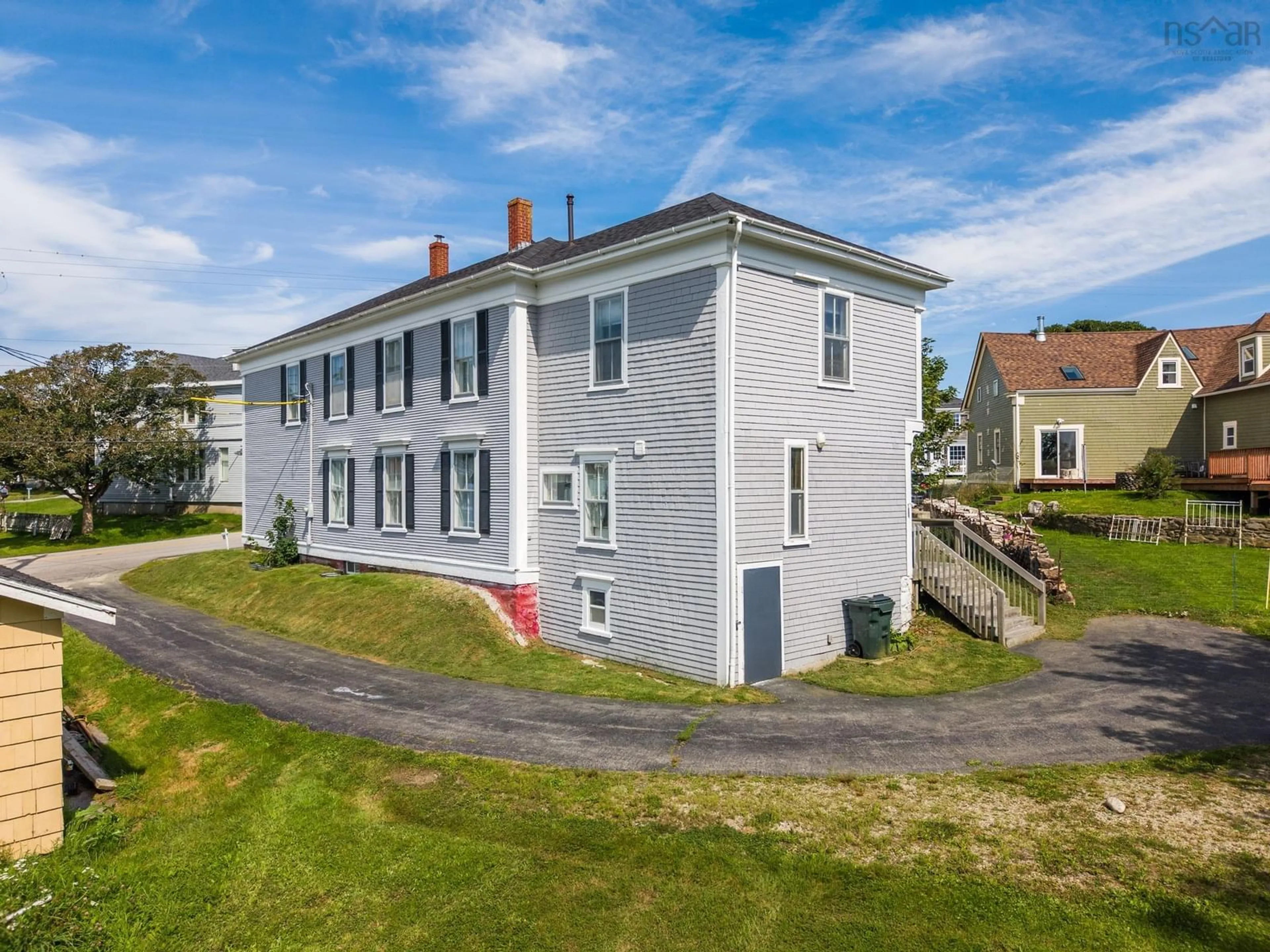A pic from outside/outdoor area/front of a property/back of a property/a pic from drone, building for 3414 Main Shore Rd, Port Maitland Nova Scotia B5A 5V6