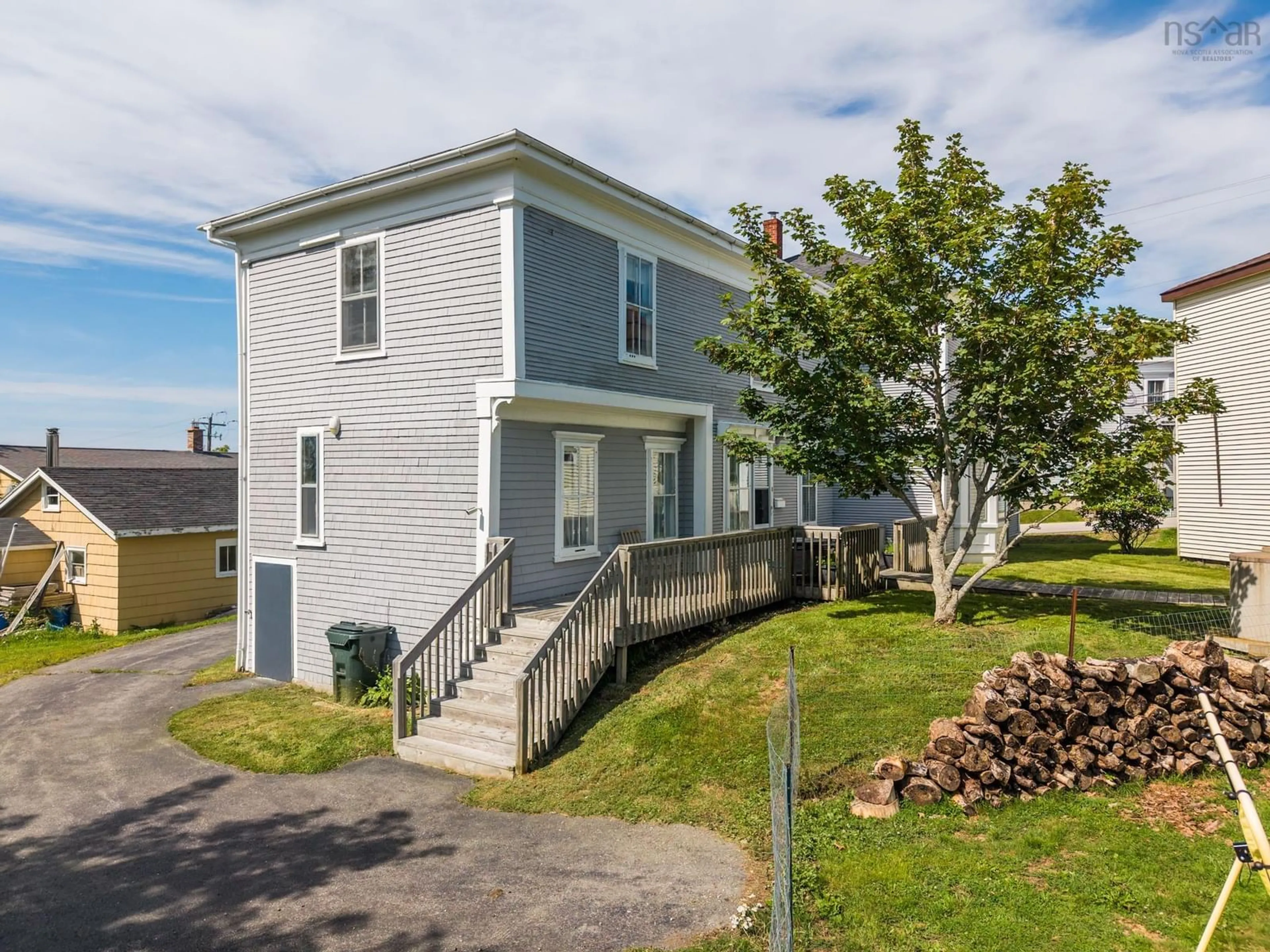 A pic from outside/outdoor area/front of a property/back of a property/a pic from drone, street for 3414 Main Shore Rd, Port Maitland Nova Scotia B5A 5V6