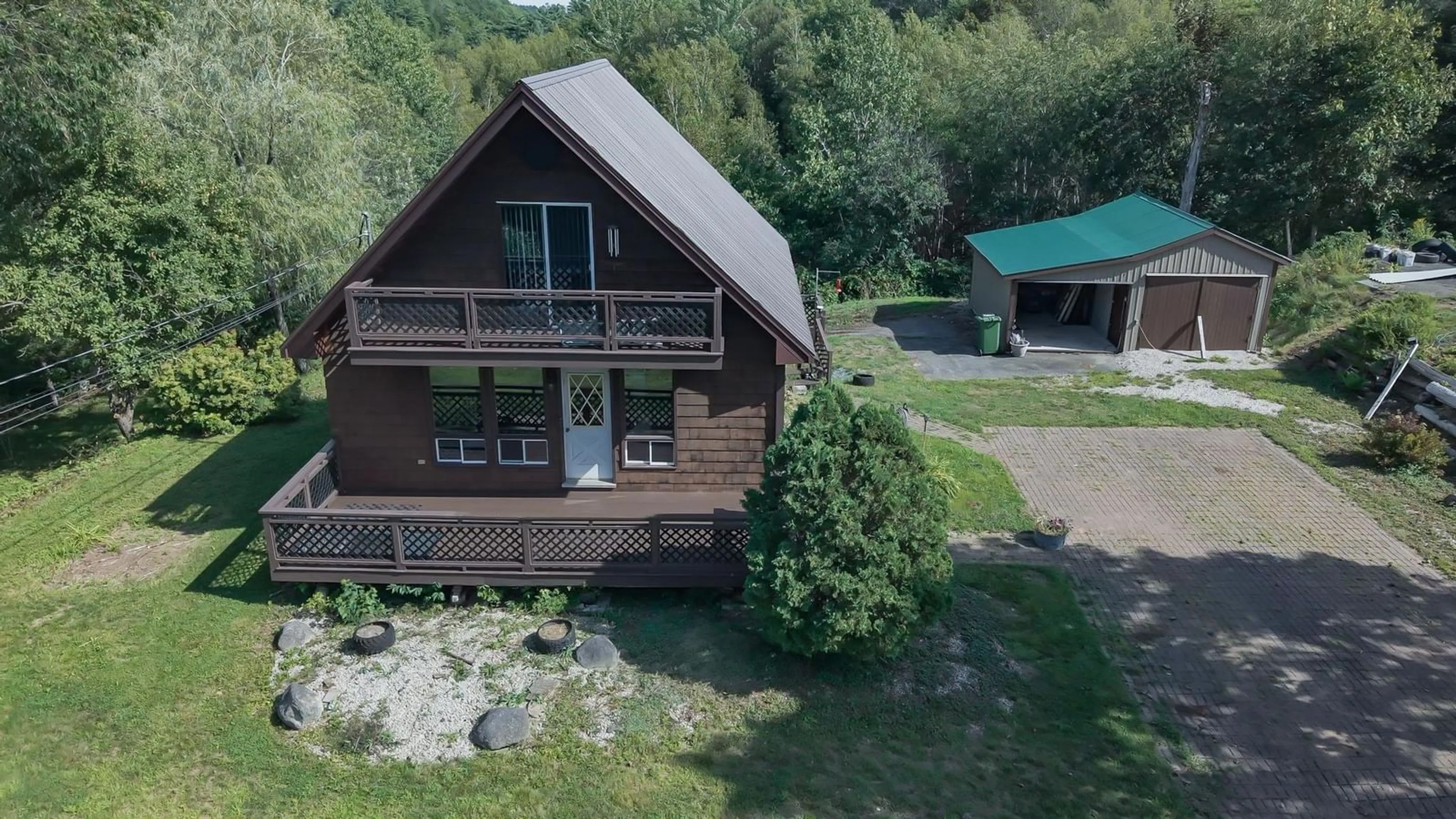 A pic from outside/outdoor area/front of a property/back of a property/a pic from drone, mountain view for 27 Riverview Dr, Bridgewater Nova Scotia B4V 3A1