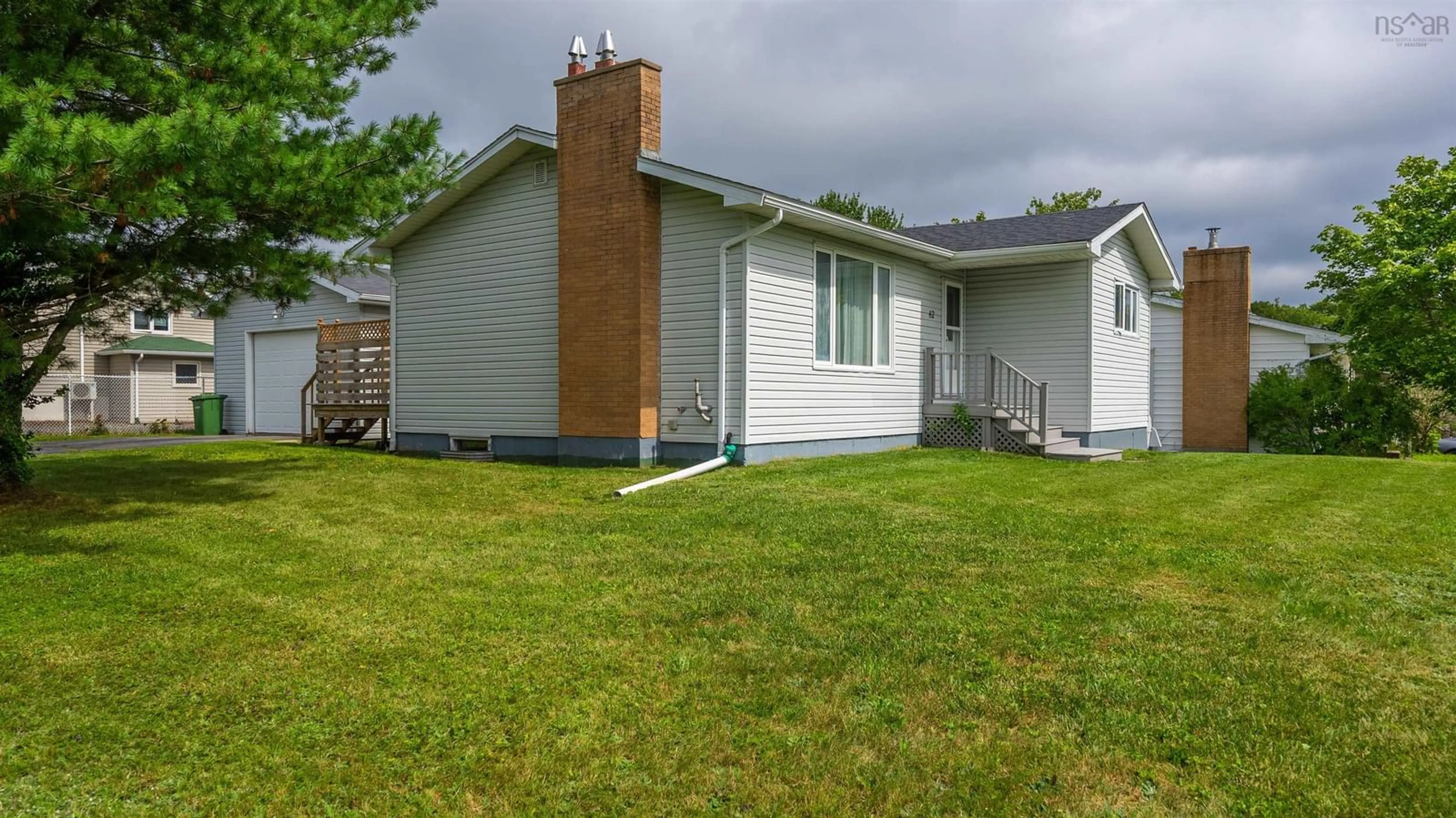 Home with vinyl exterior material, street for 82 Nappan Dr, Lower Sackville Nova Scotia B4C 2E3