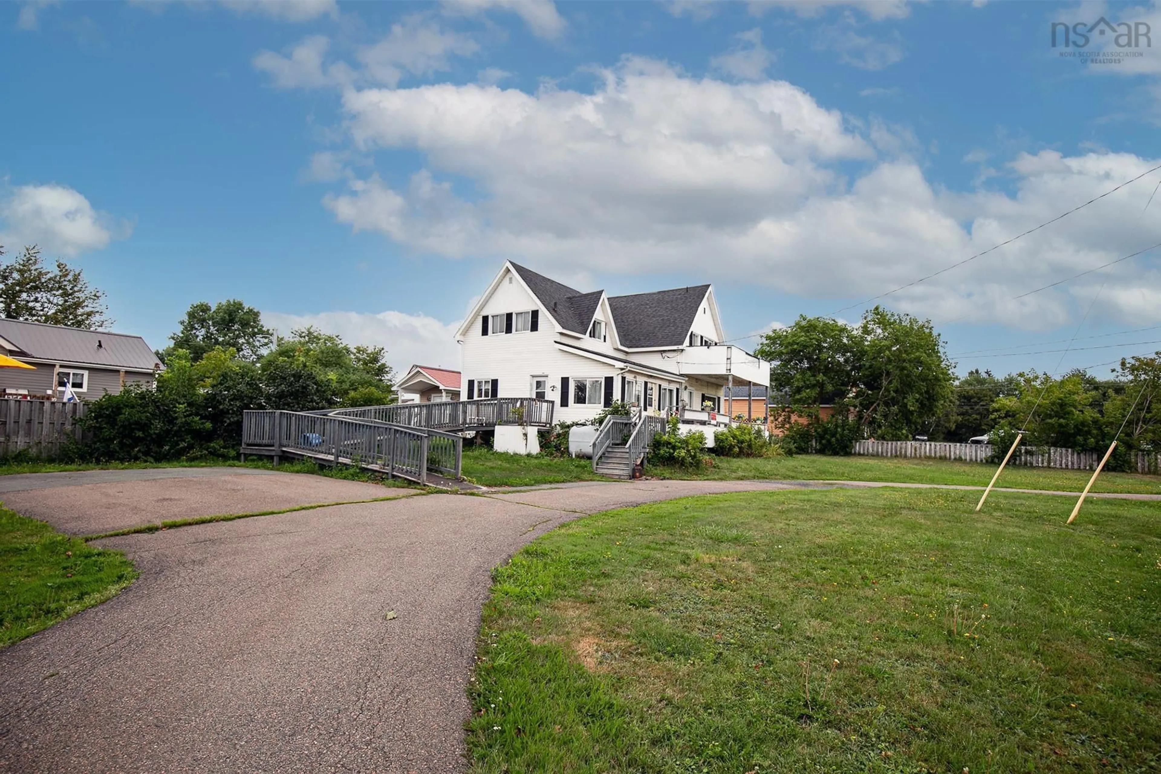 A pic from outside/outdoor area/front of a property/back of a property/a pic from drone, unknown for 10307 Durham St, Pugwash Nova Scotia B0K 1L0