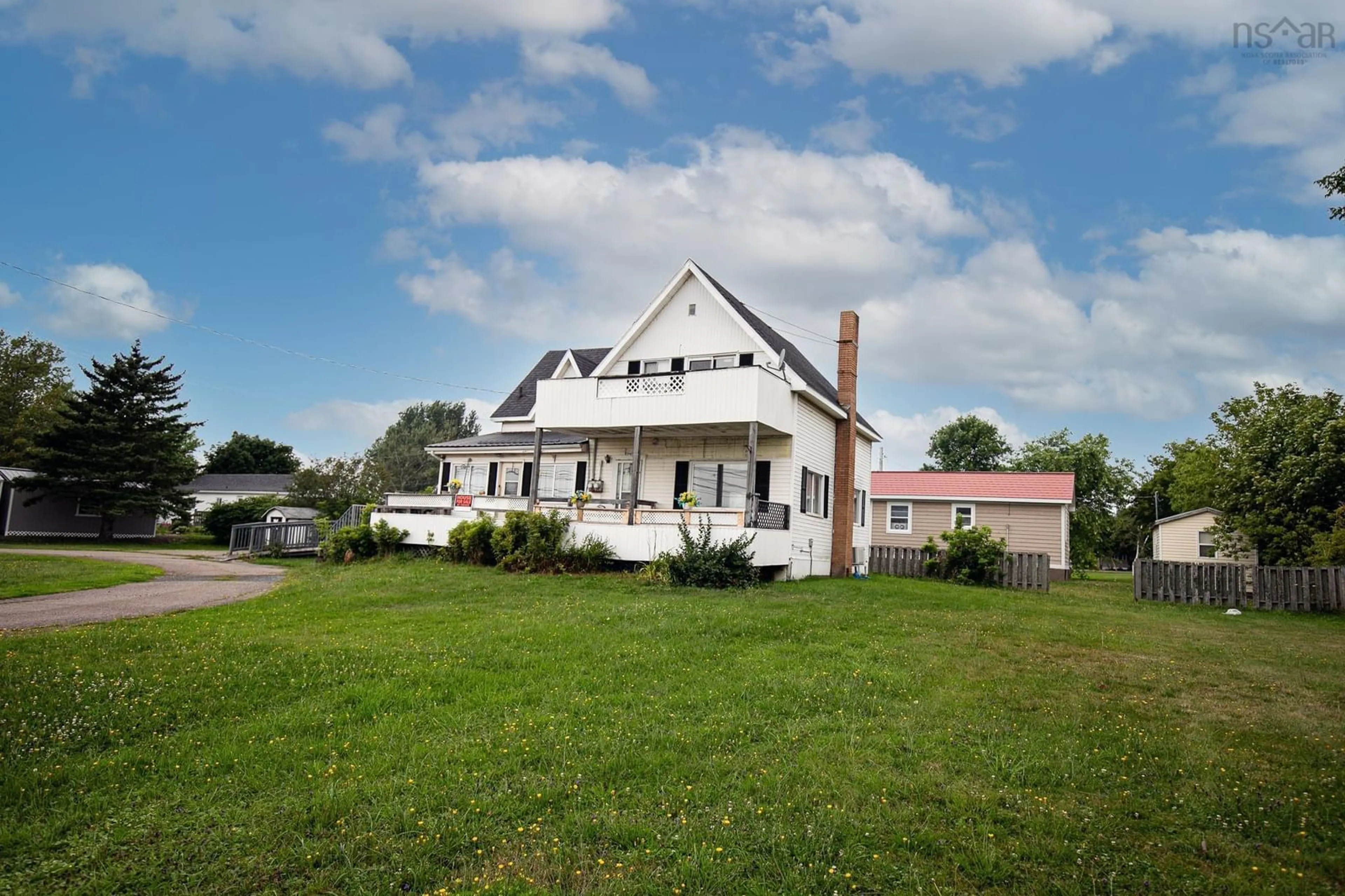A pic from outside/outdoor area/front of a property/back of a property/a pic from drone, building for 10307 Durham St, Pugwash Nova Scotia B0K 1L0
