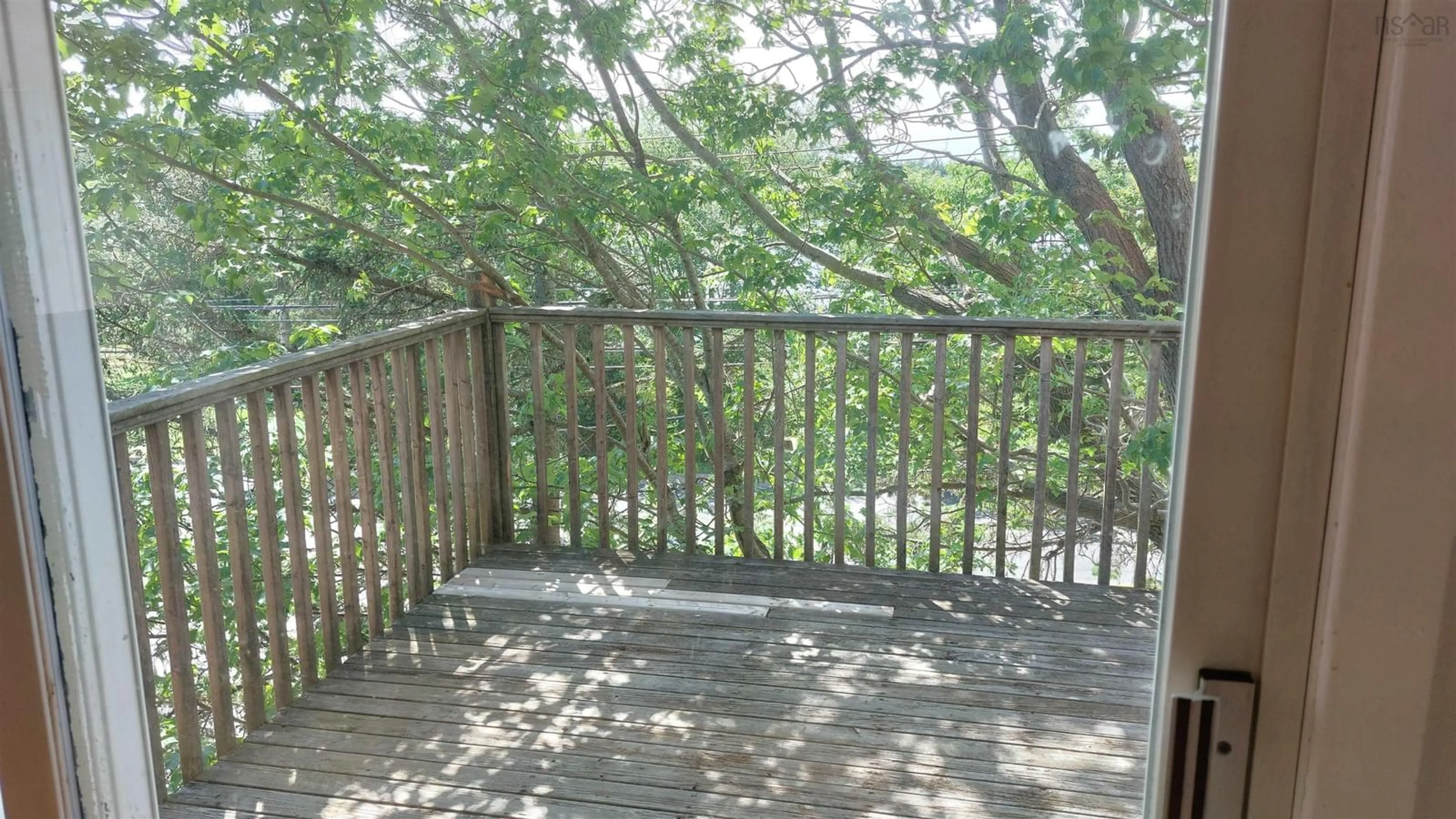 Patio, forest/trees view for 94 Old Sambro Rd, Spryfield Nova Scotia B3R 1R4