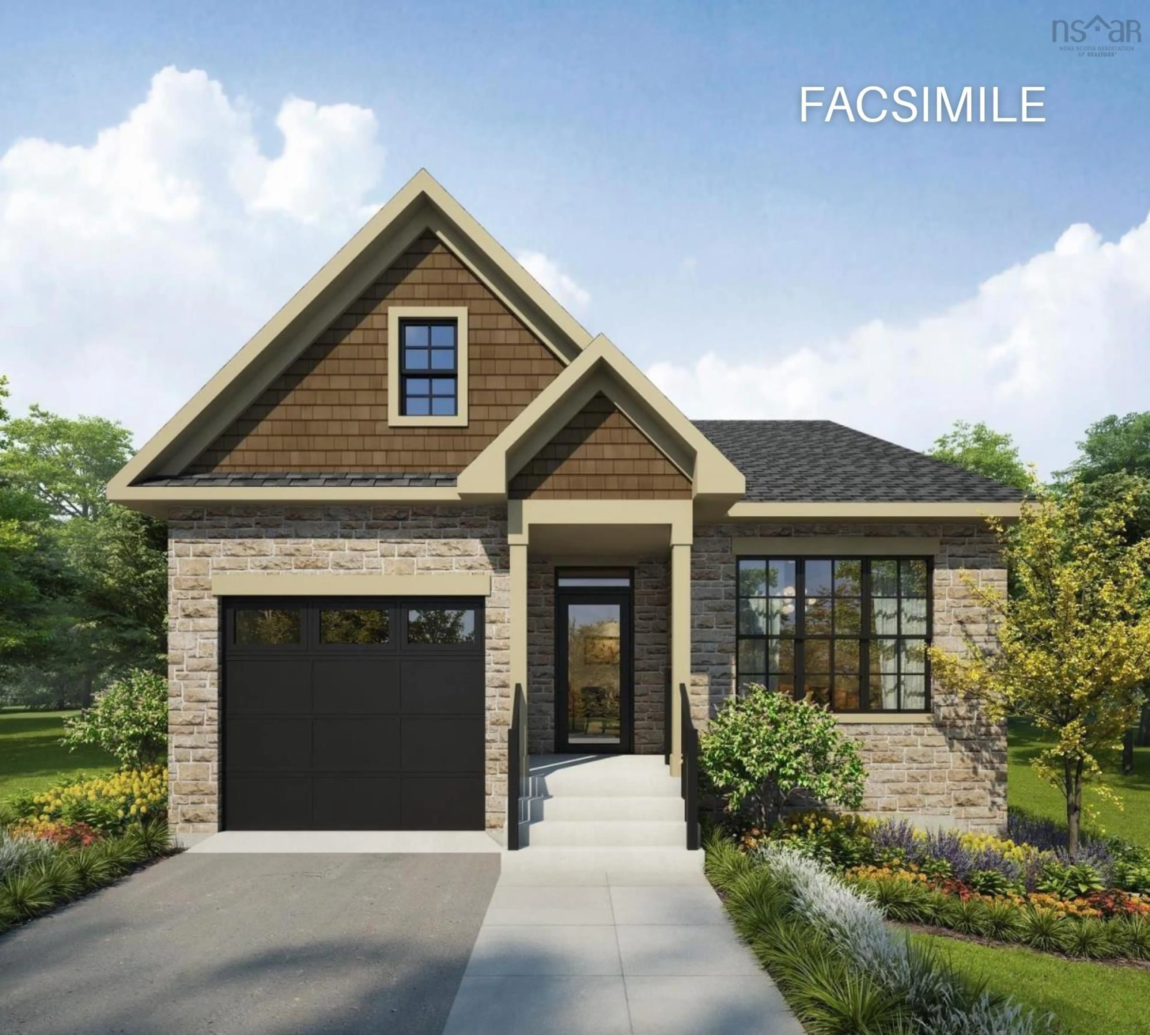 Home with brick exterior material, street for 56 Gardenia Way #GW-9, Dartmouth Nova Scotia B2X 0C8
