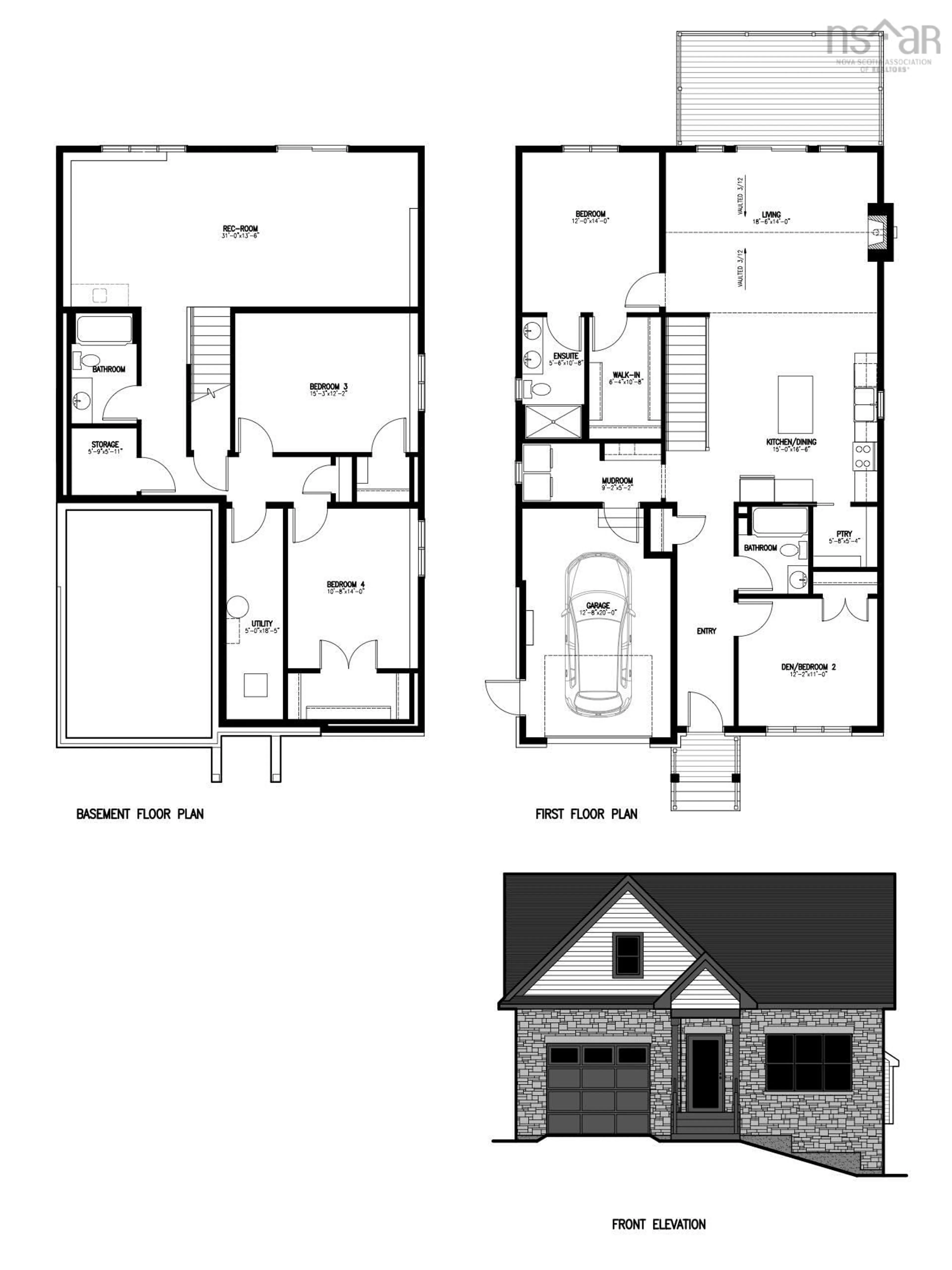 Floor plan for 56 Gardenia Way #GW-9, Dartmouth Nova Scotia B2X 0C8