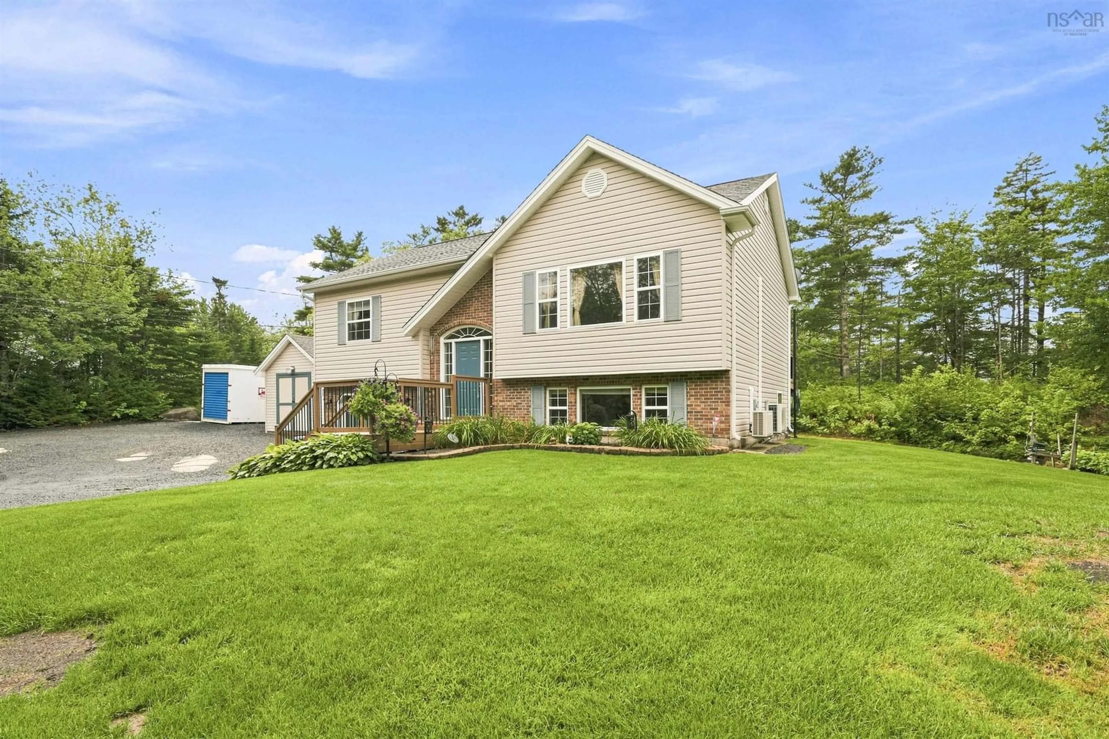 Home with vinyl exterior material, street for 73 Penny Lane, Haliburton Hills Nova Scotia B3Z 1P5