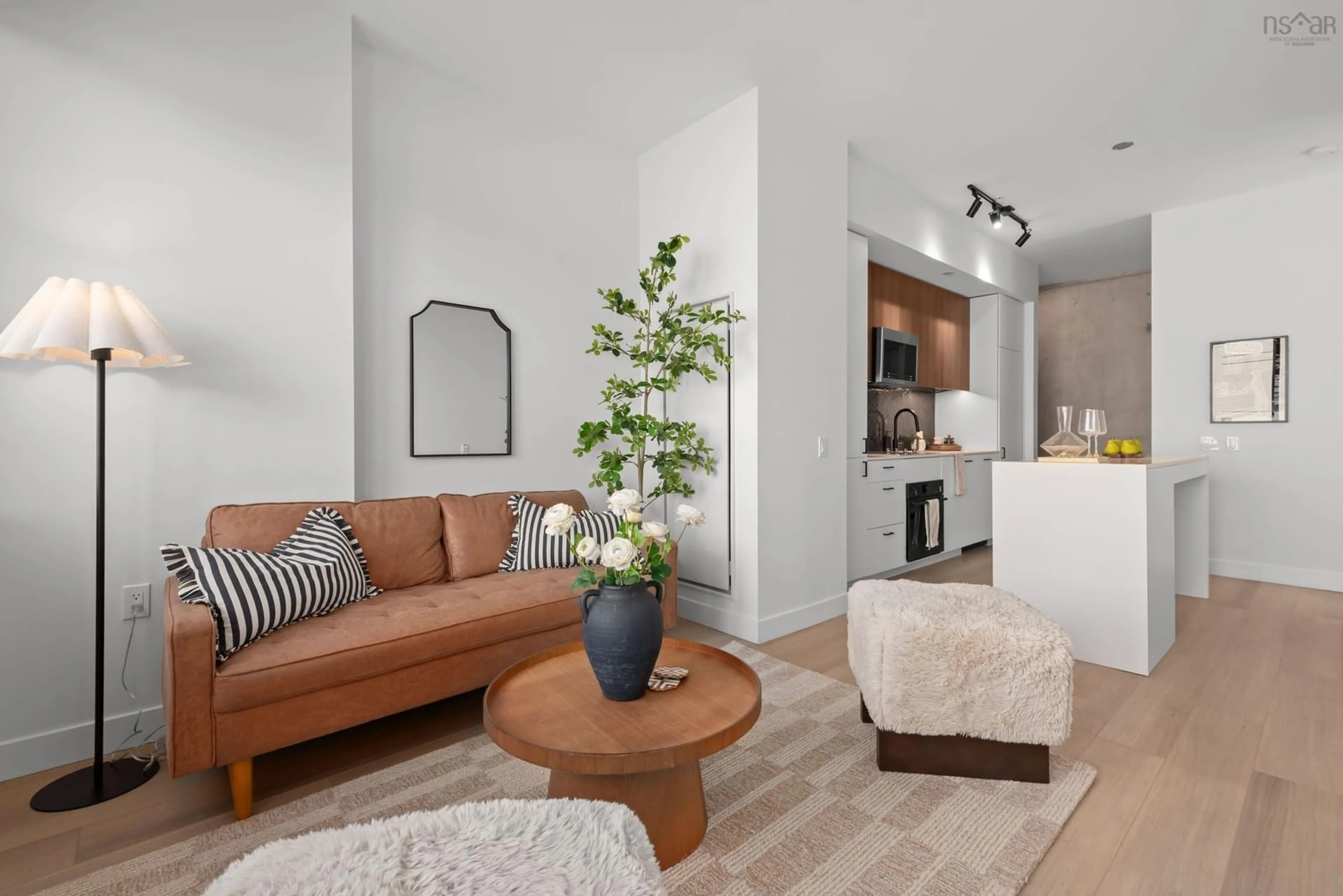 Living room with furniture, unknown for 5511 Bilby St St #208, Halifax Nova Scotia B3K 0M5