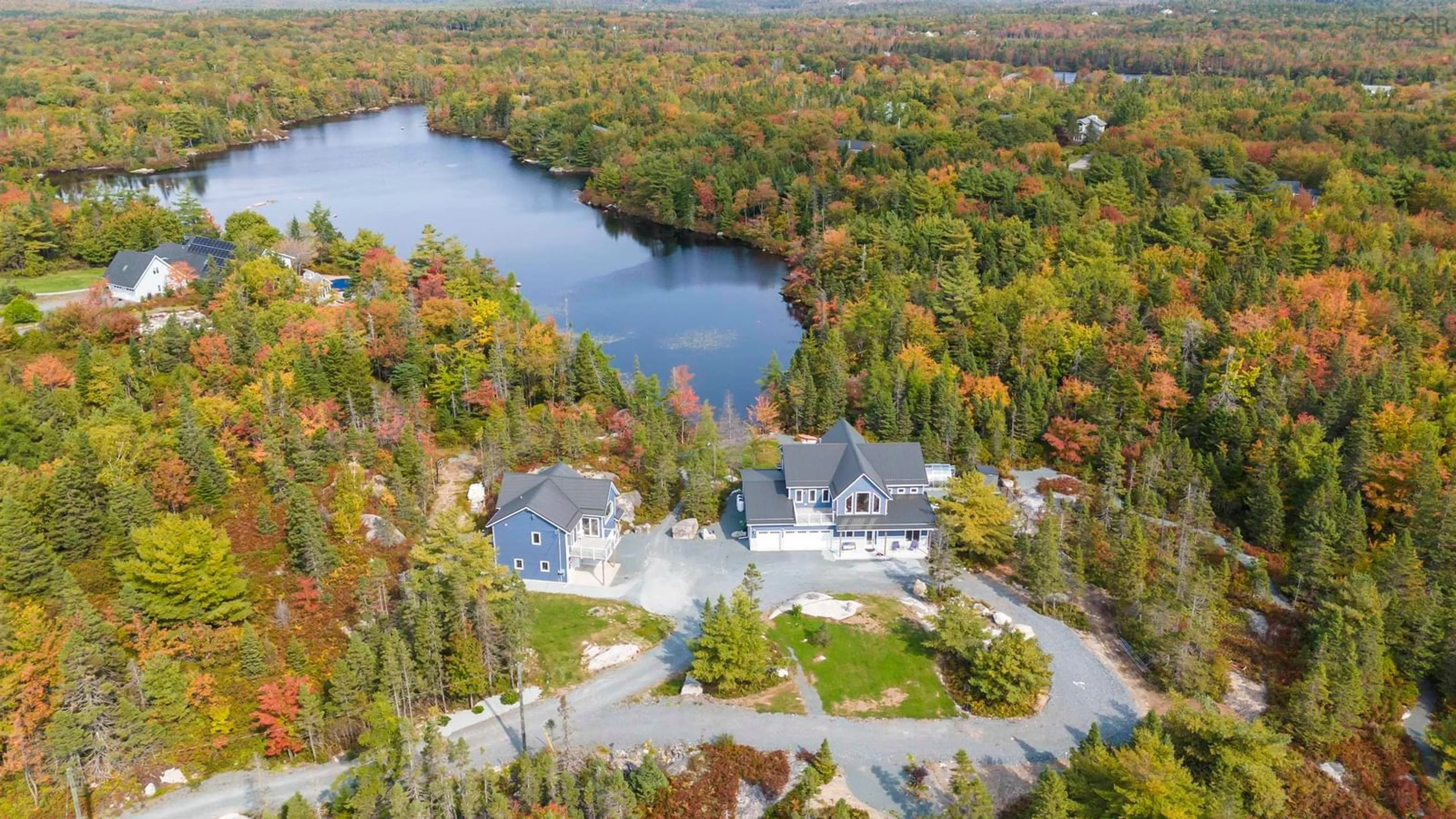 A pic from outside/outdoor area/front of a property/back of a property/a pic from drone, water/lake/river/ocean view for 106, 108 & 112 Ashley Crt, Hubley Nova Scotia B3Z 1P6