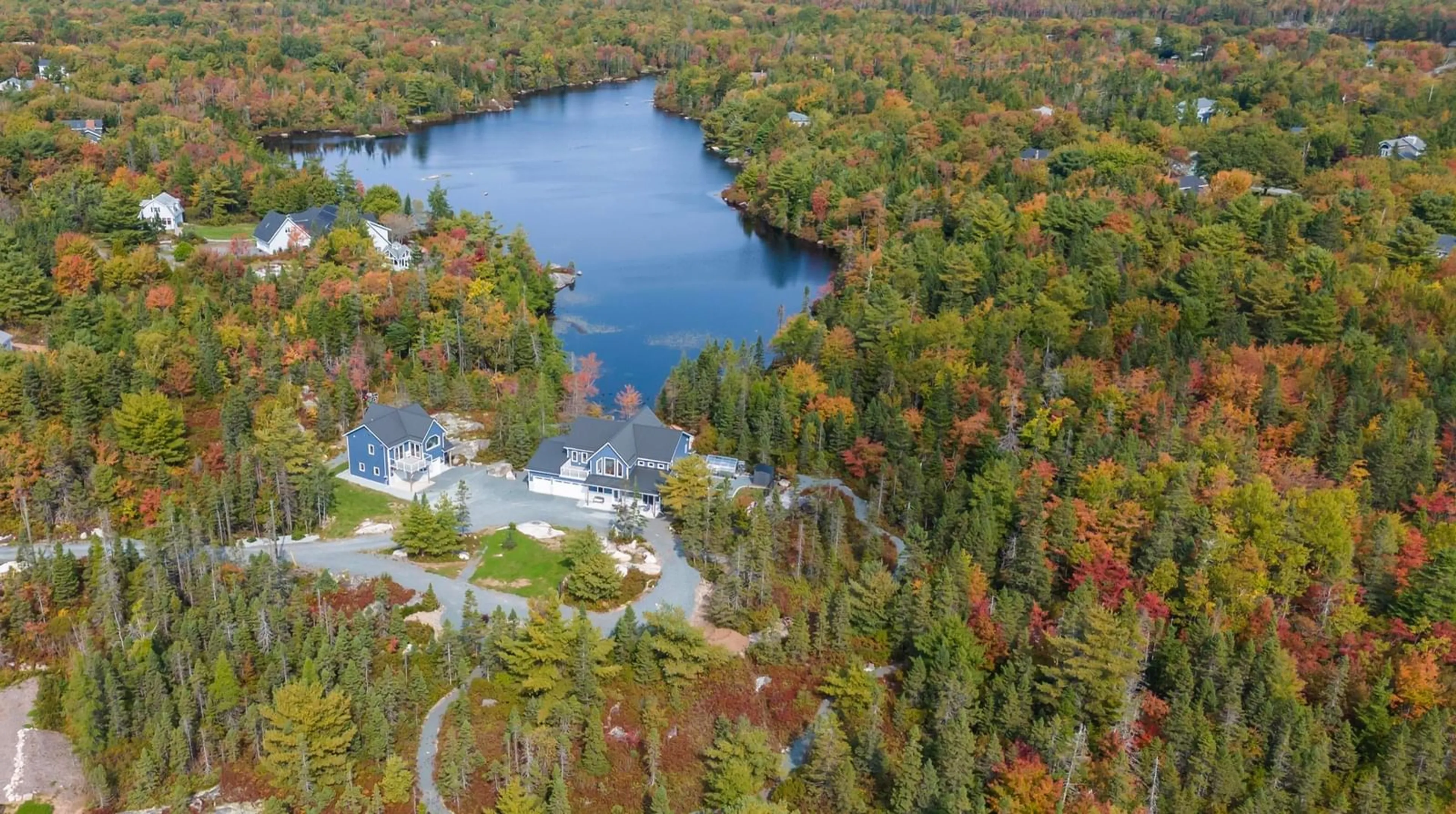 A pic from outside/outdoor area/front of a property/back of a property/a pic from drone, water/lake/river/ocean view for 106, 108 & 112 Ashley Crt, Hubley Nova Scotia B3Z 1P6