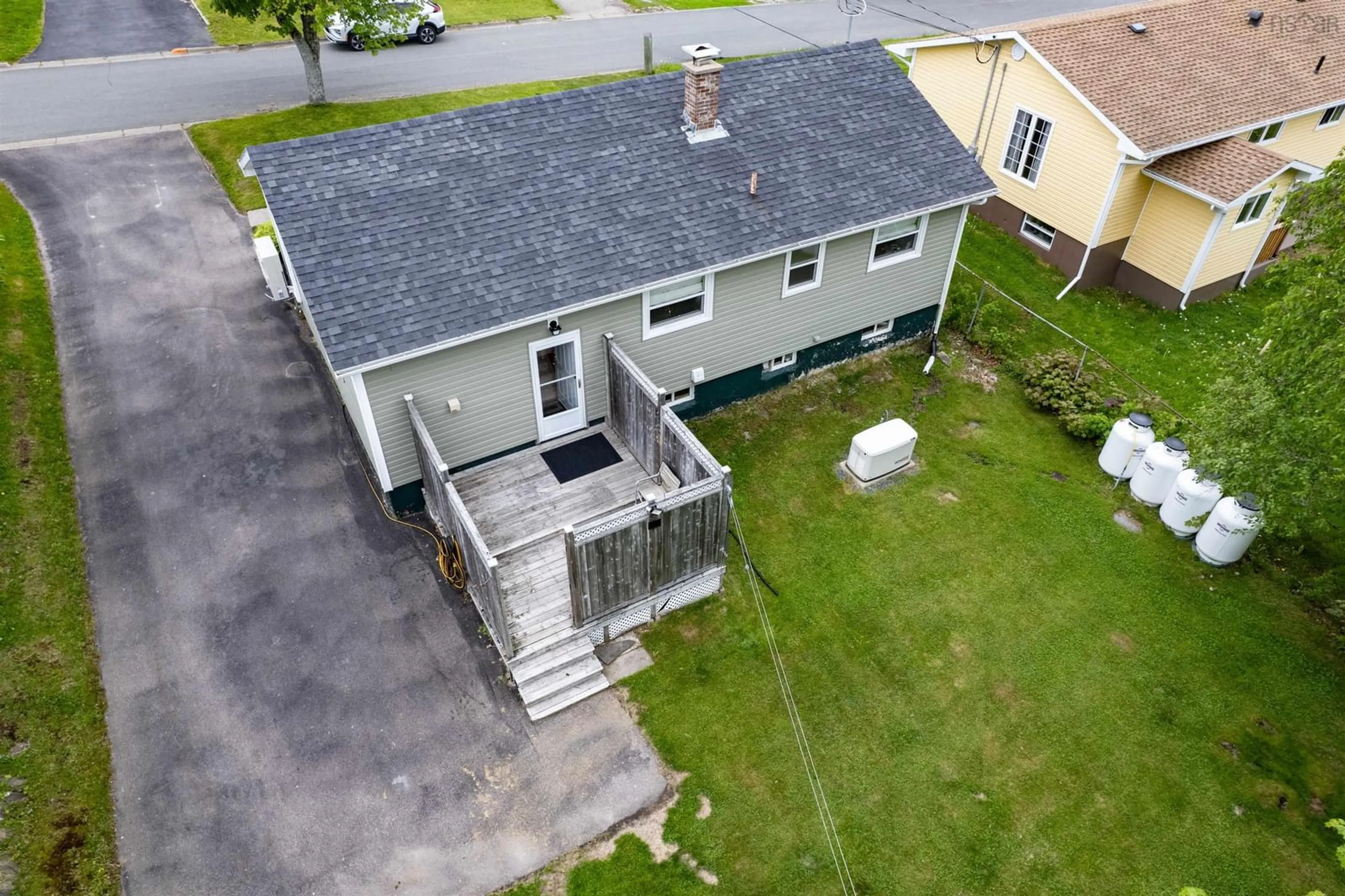 A pic from outside/outdoor area/front of a property/back of a property/a pic from drone, building for 232 Cusack Dr, Sydney Nova Scotia B1P 3W7