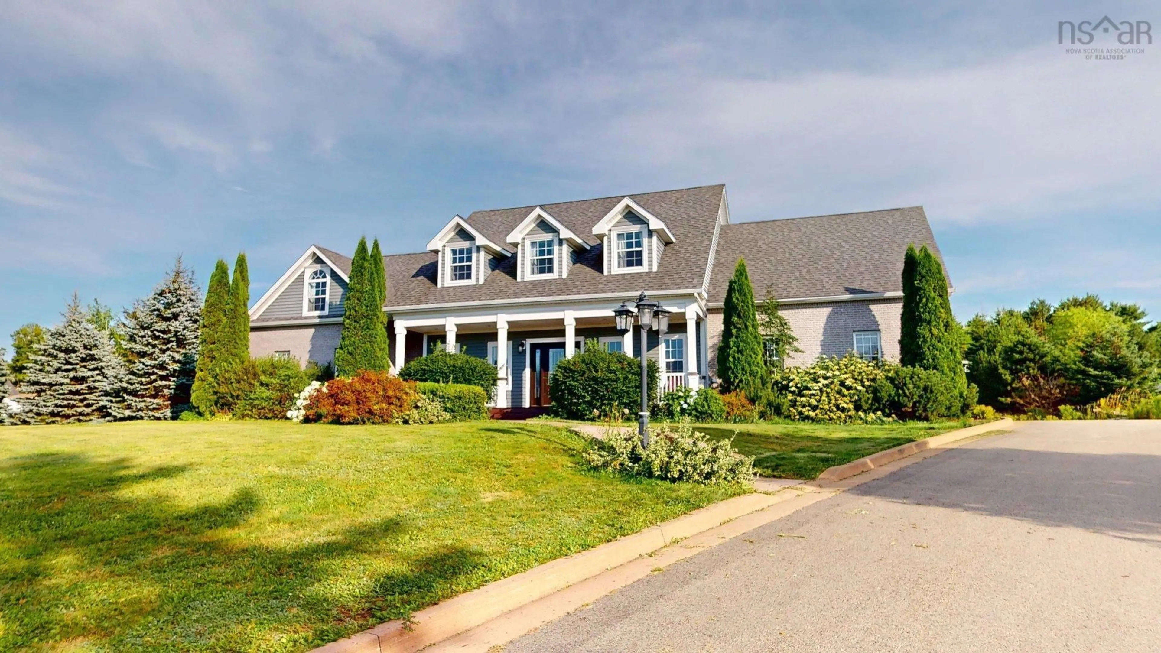 Home with vinyl exterior material, street for 29 Bedwin Drive, Georges River Nova Scotia B1Y 0A3
