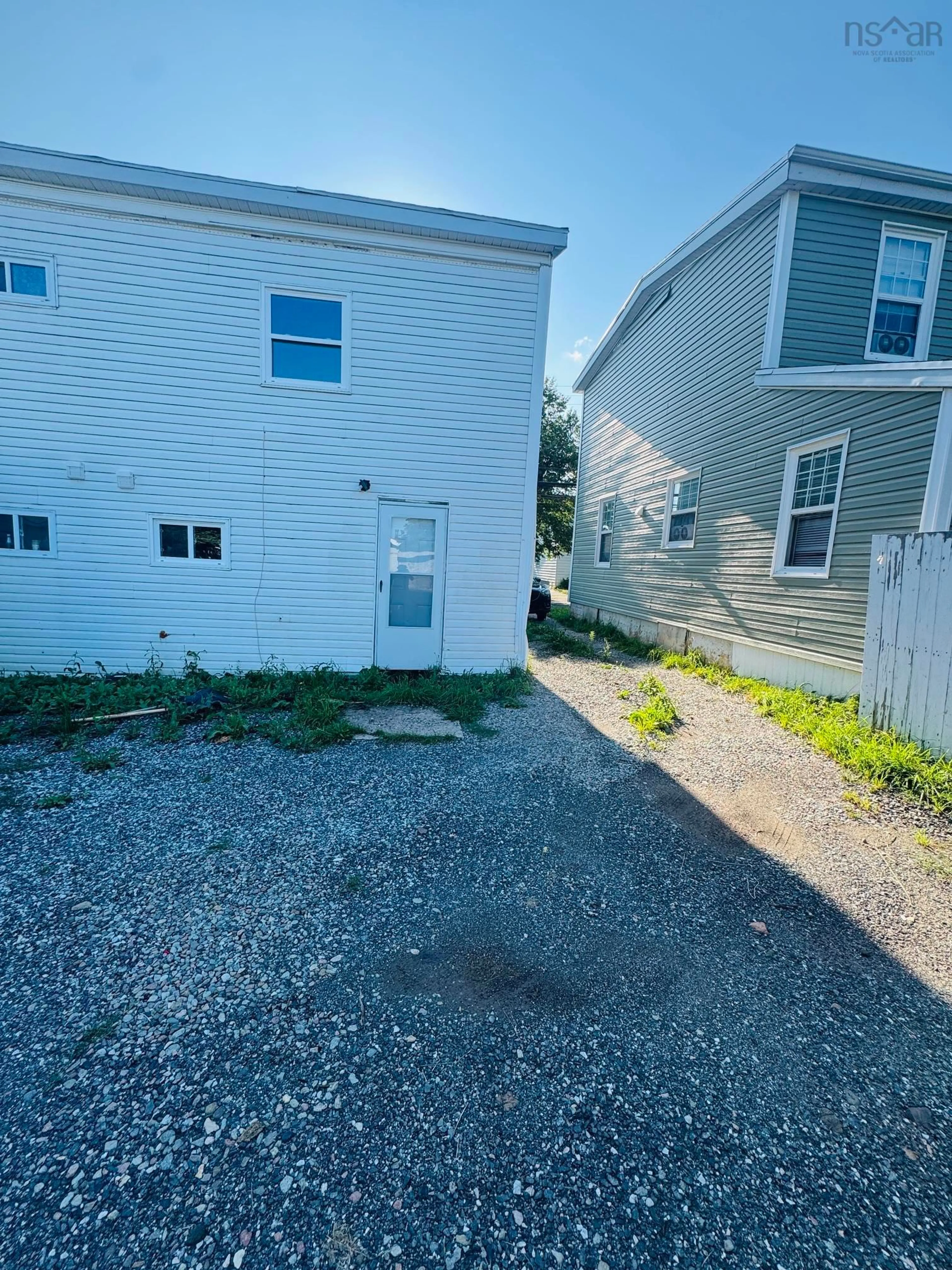 A pic from outside/outdoor area/front of a property/back of a property/a pic from drone, street for 266-268 Lingan Rd, Whitney Pier Nova Scotia B1N 1W1