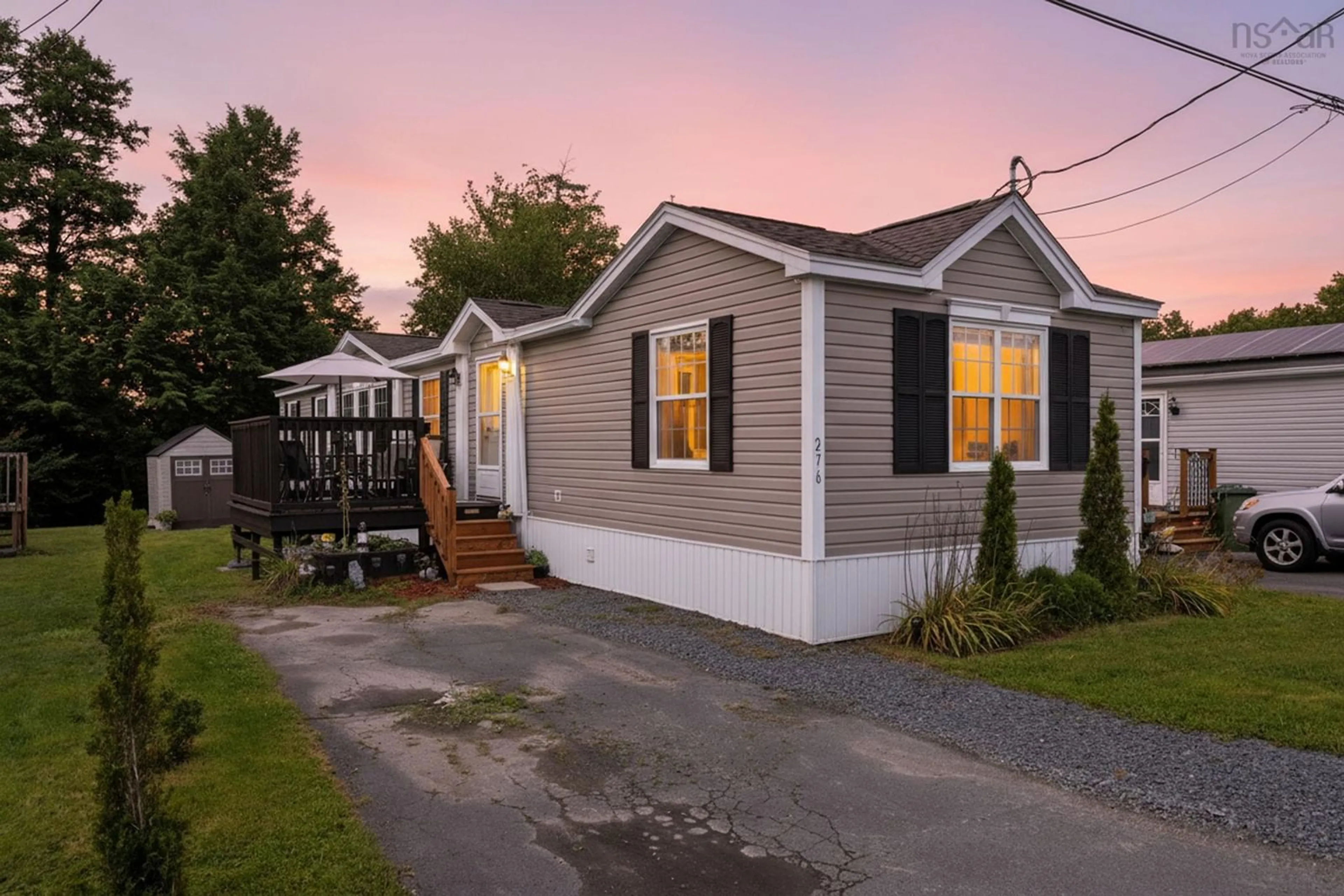 Home with vinyl exterior material, street for 276 Circle Dr, Lake Echo Nova Scotia B3E 1C1