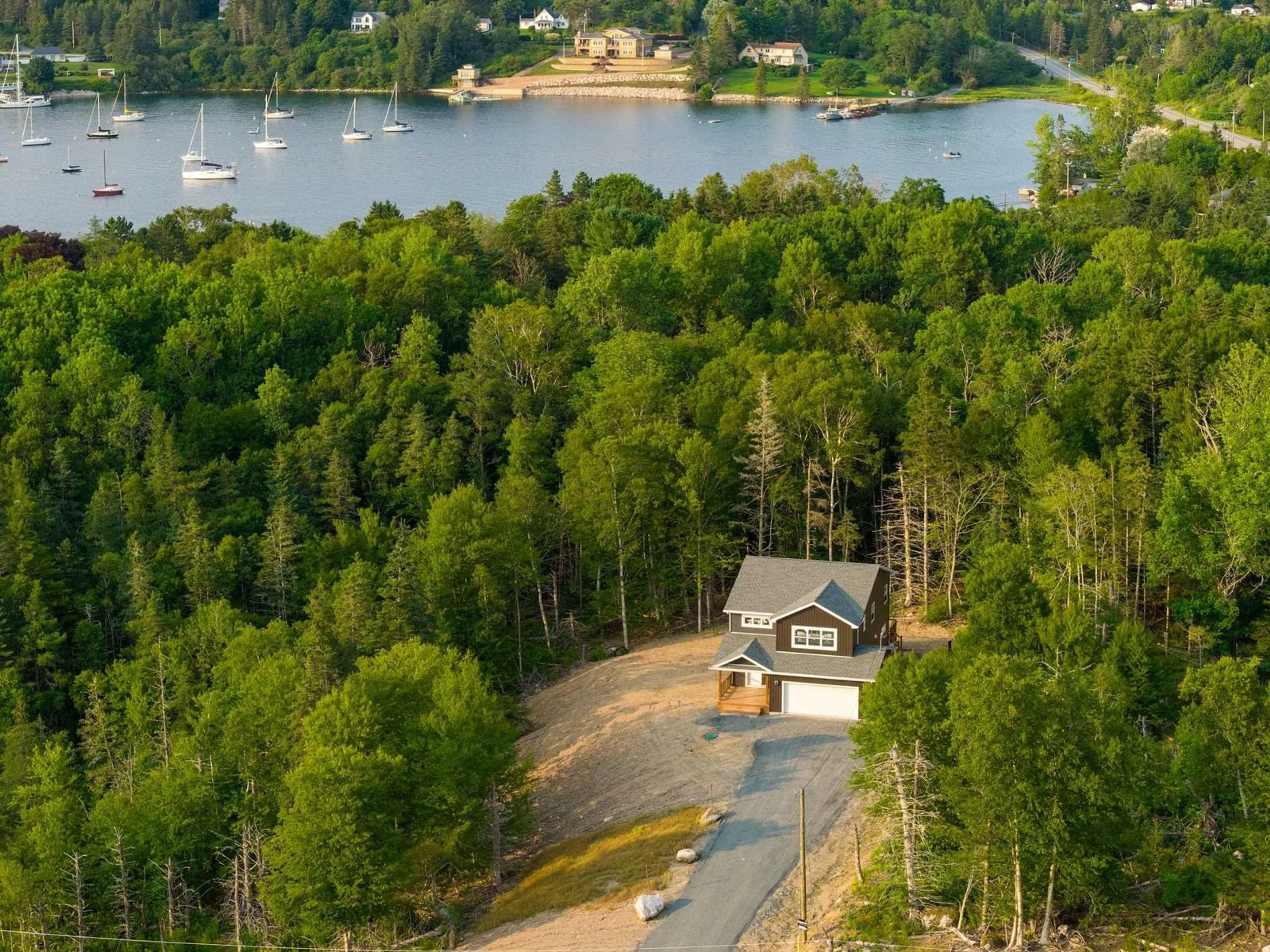 A pic from outside/outdoor area/front of a property/back of a property/a pic from drone, water/lake/river/ocean view for 102 Peggys Cove Rd #Lot, French Village Nova Scotia B3Z 2V1