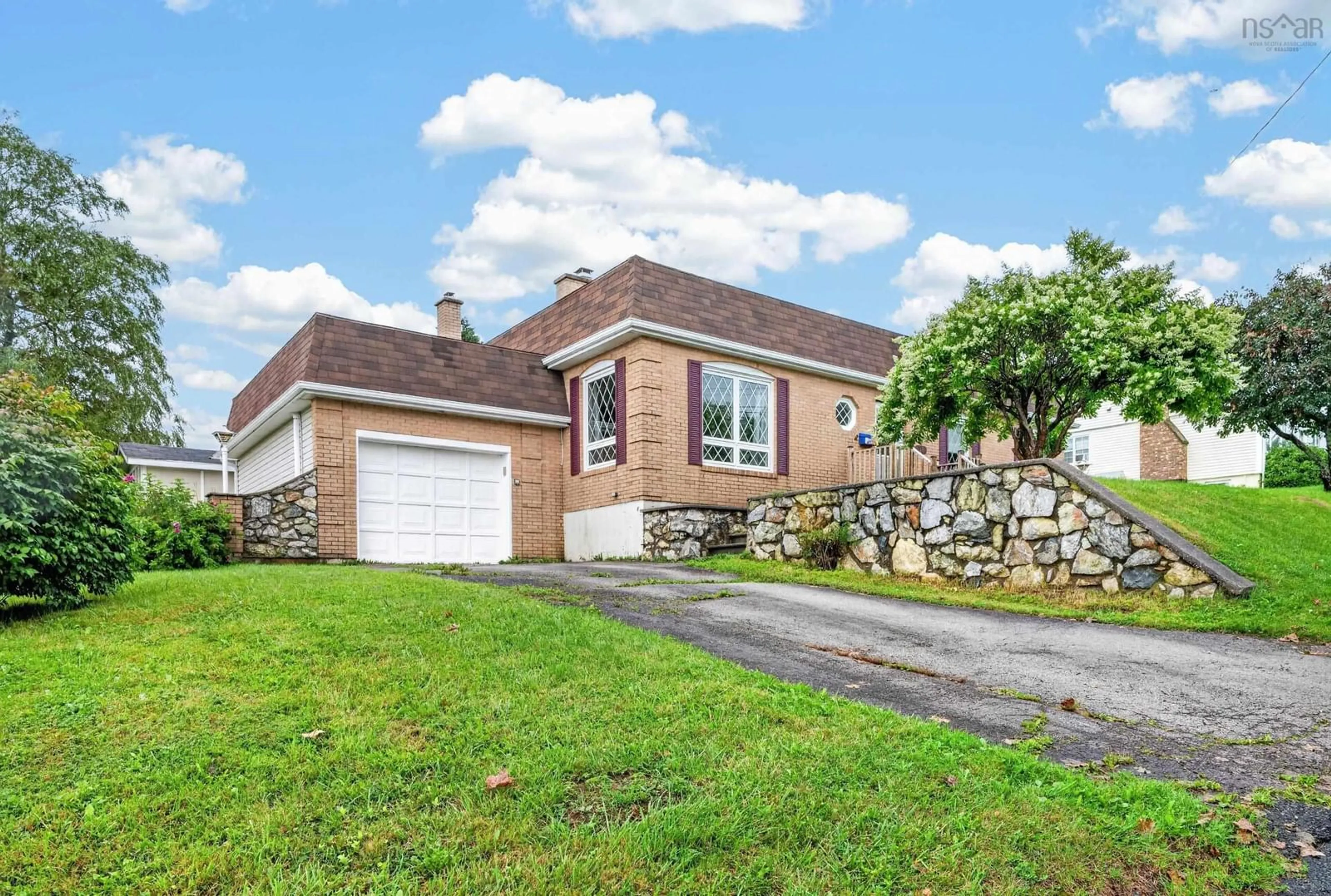 Home with brick exterior material, street for 38 Leeside Drive, Coxheath Nova Scotia B1R 1S6