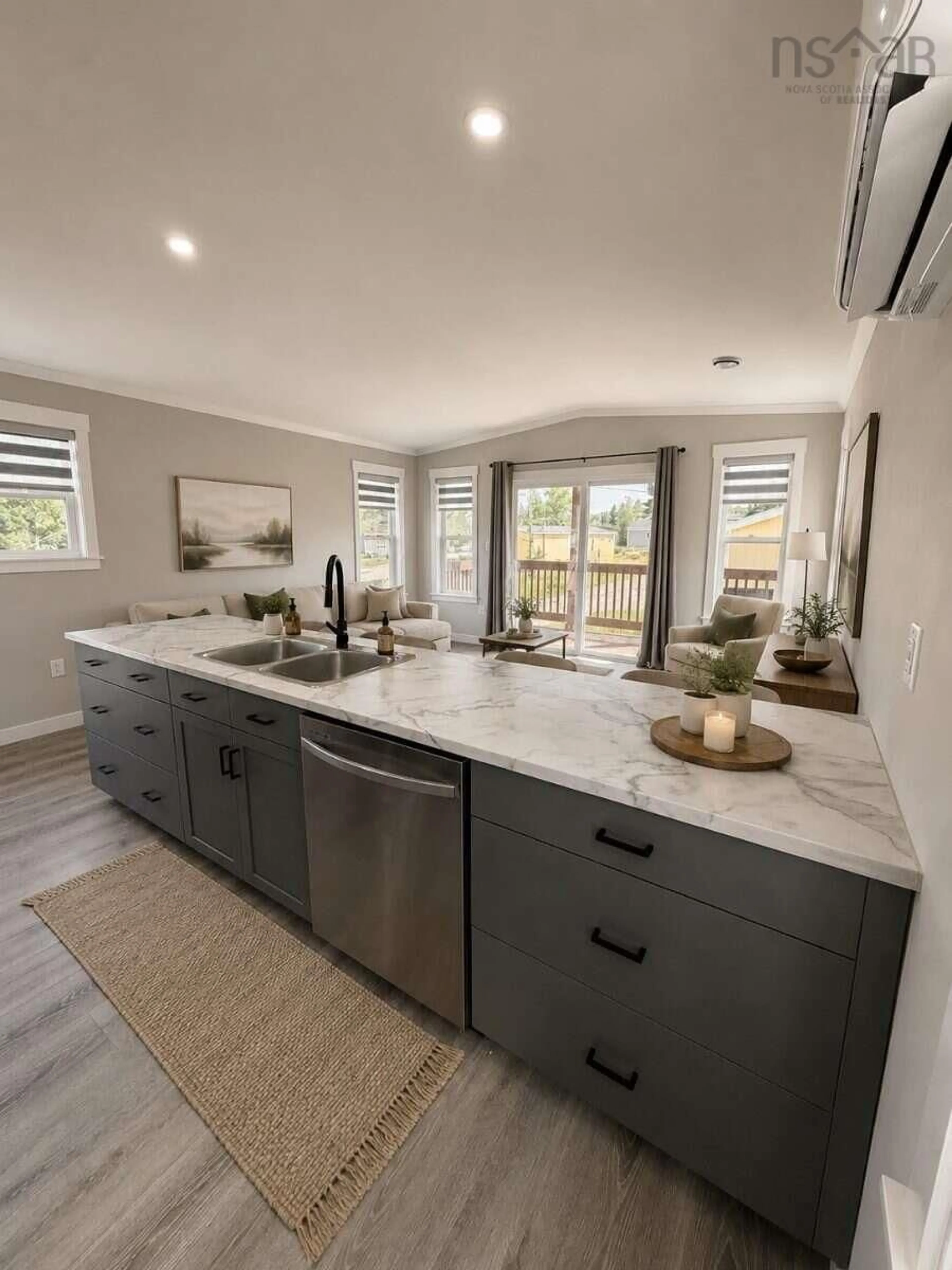 Open concept kitchen, unknown for 78 Appletree Dr, Windsor Road Nova Scotia B0J 1J0