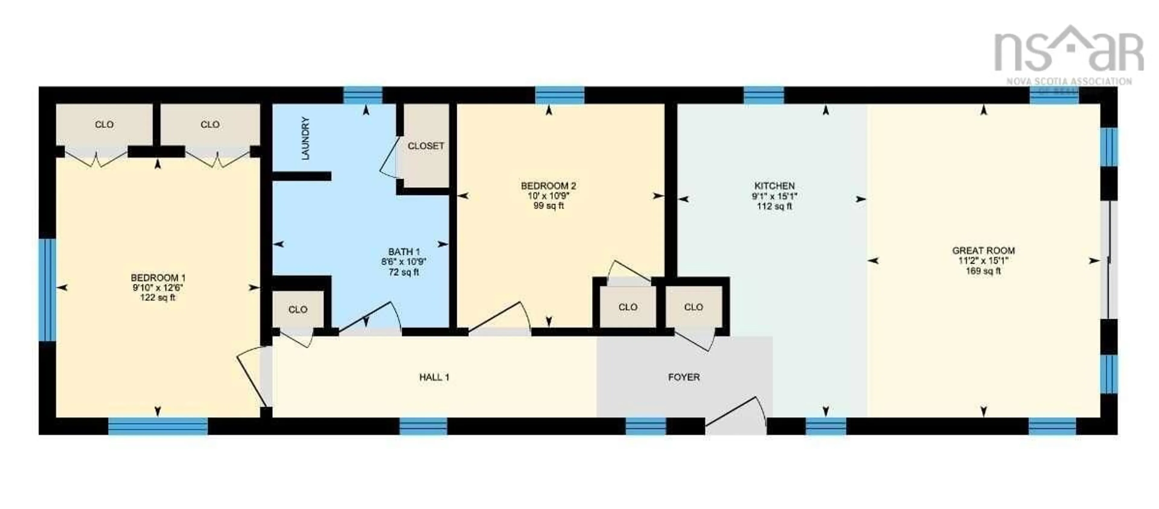 Floor plan for 78 Appletree Dr, Windsor Road Nova Scotia B0J 1J0