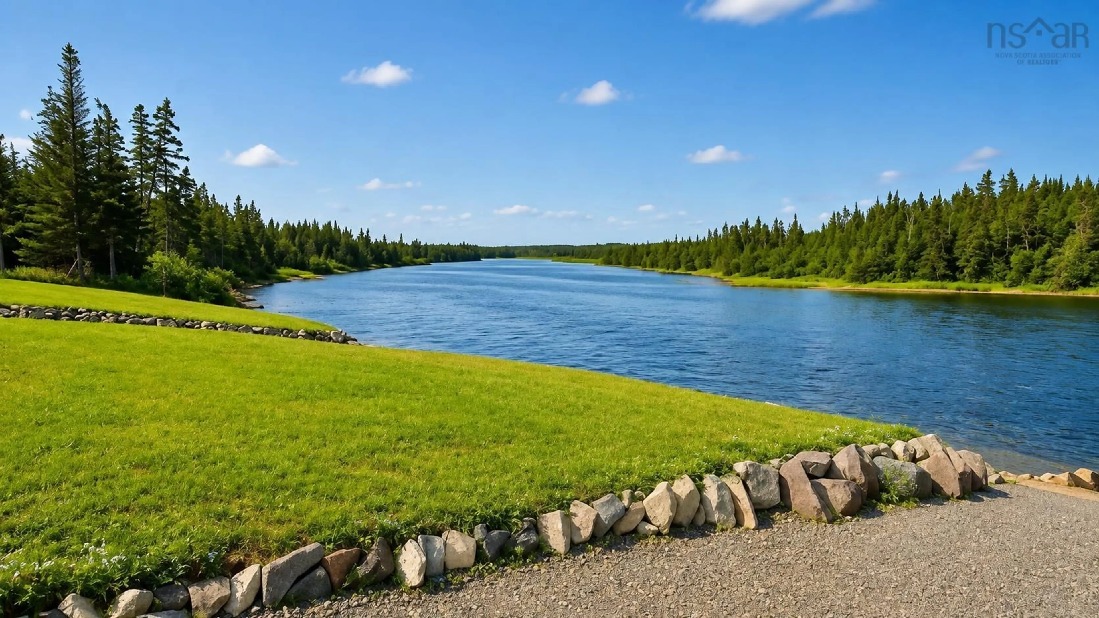 Patio, water/lake/river/ocean view for 325 South Head Rd, South Head Nova Scotia B1B 0A1