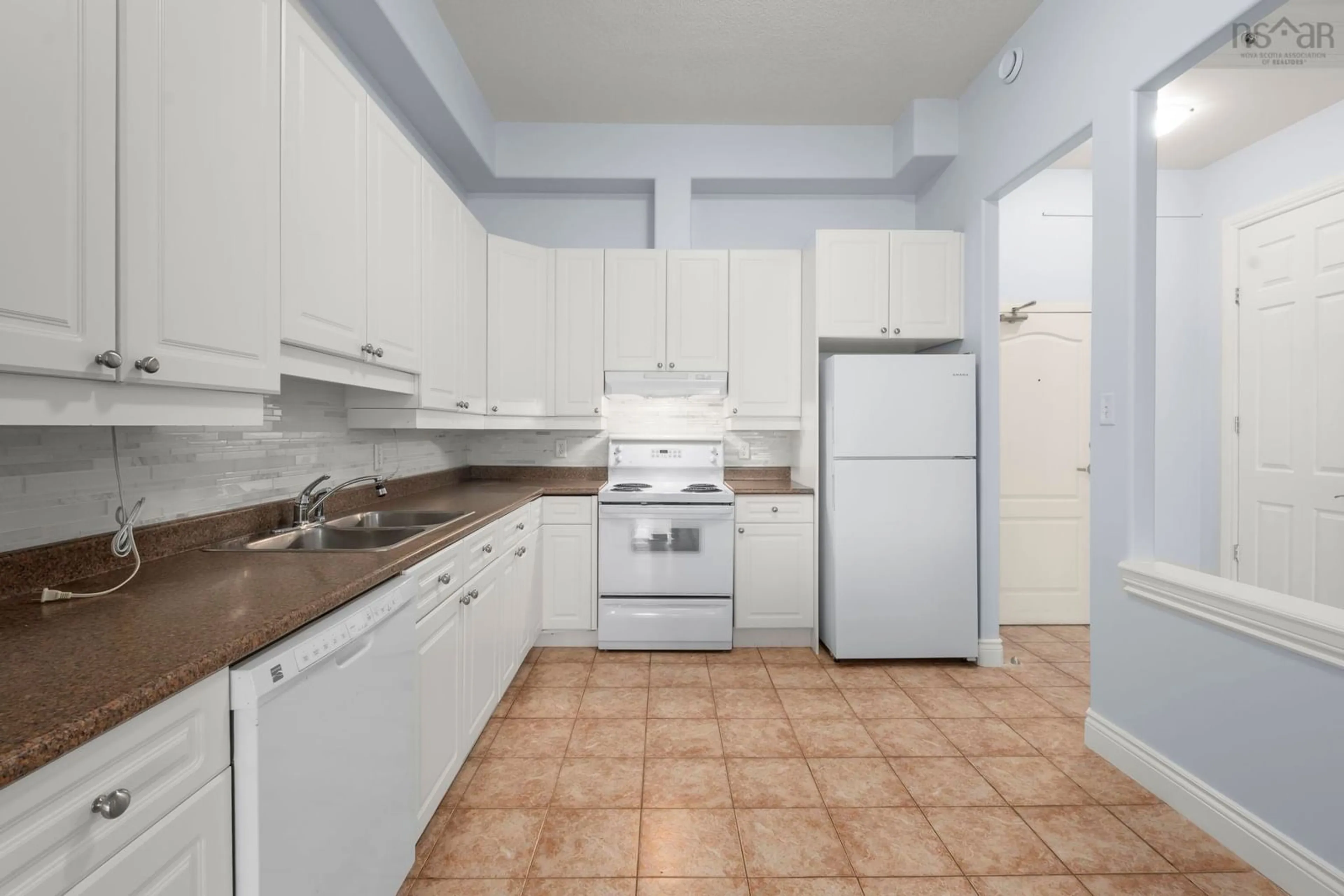 Standard kitchen, ceramic/tile floor for 79 Bedros Lane #416, Bedford Nova Scotia B3M 4X5