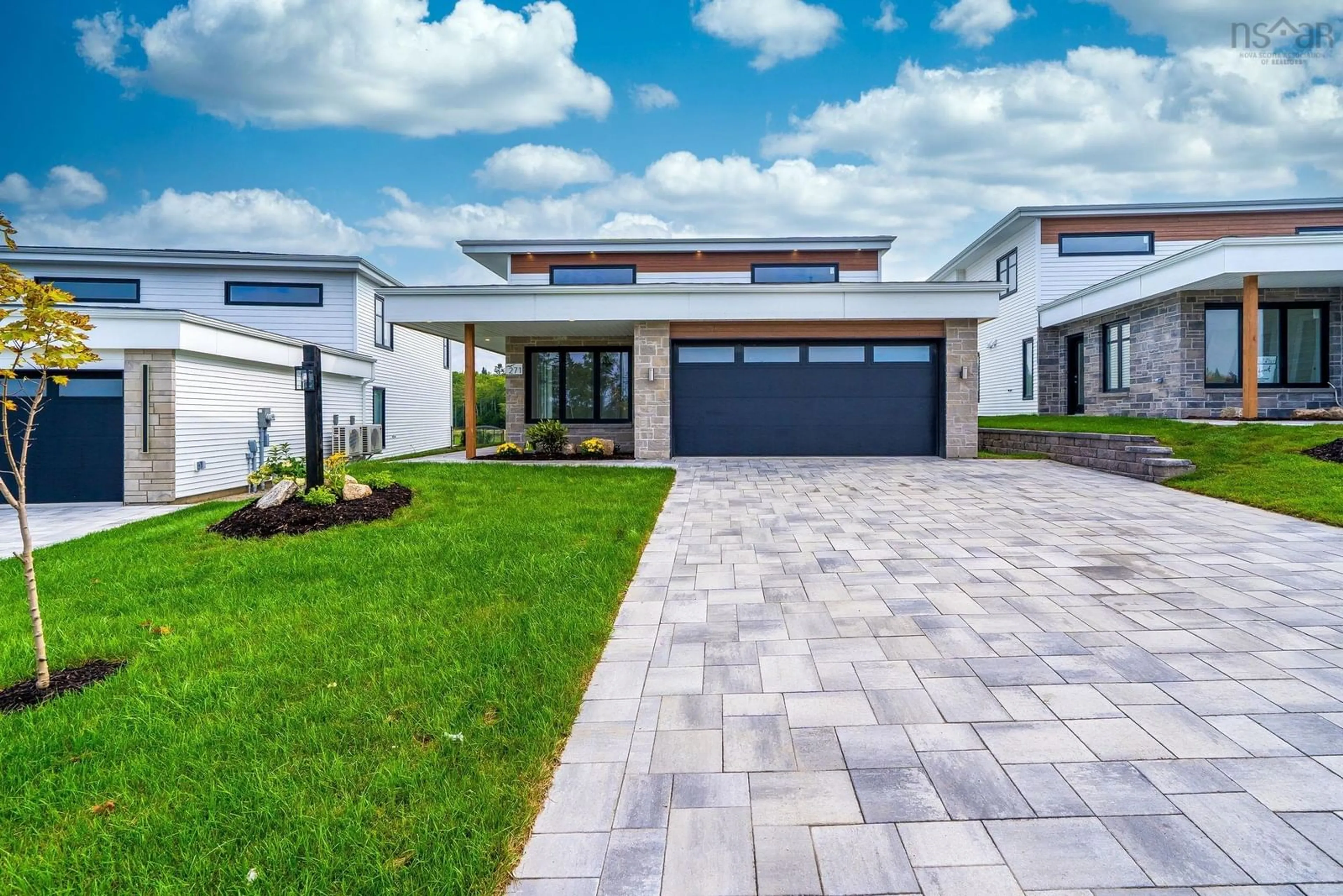 Home with vinyl exterior material, street for 271 Provence Way, Brunello Estates Nova Scotia B3T 0N8