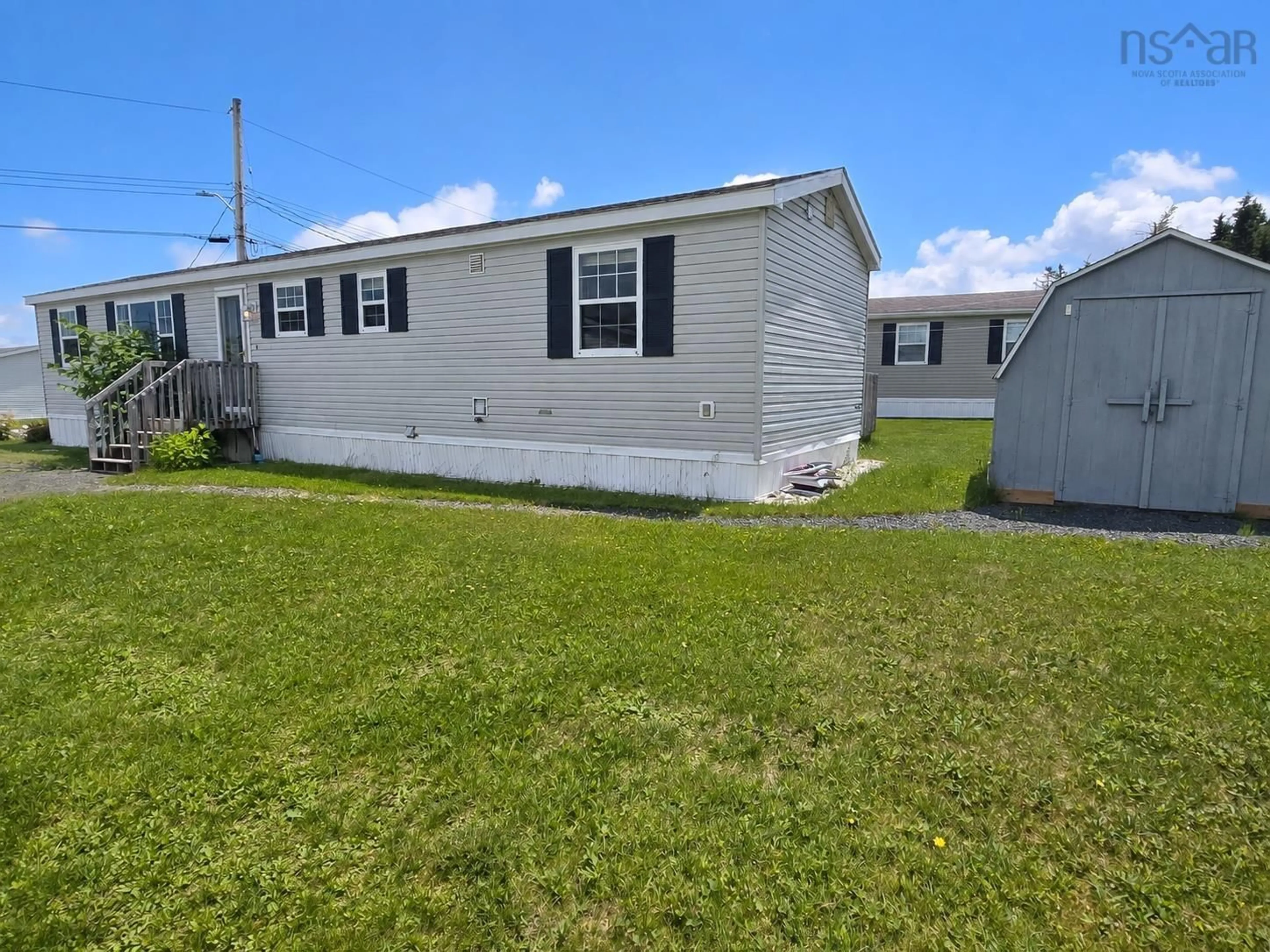 Home with vinyl exterior material, water/lake/river/ocean view for 58 Greenhill Dr, West River Nova Scotia B2G 2V9