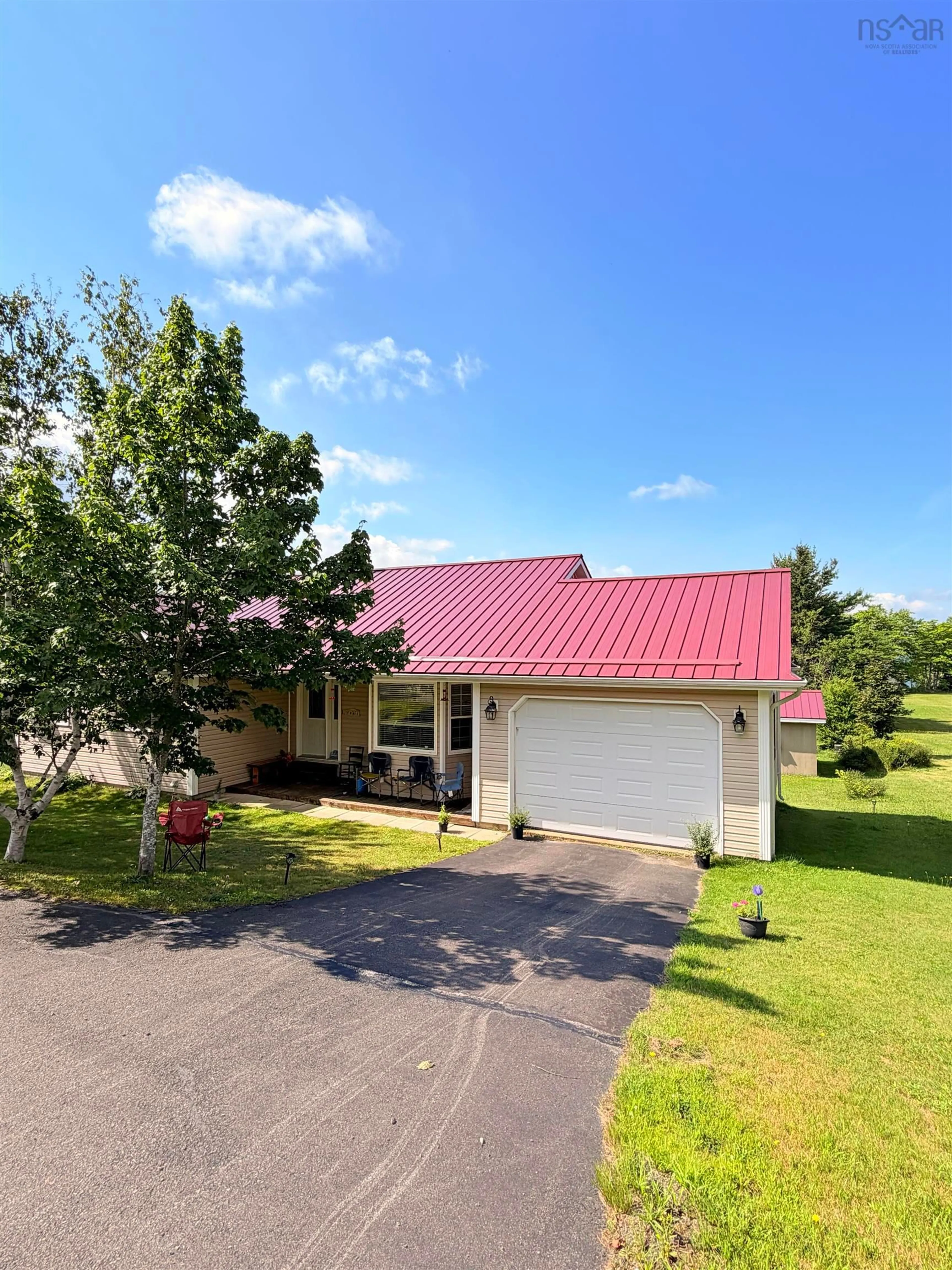 A pic from outside/outdoor area/front of a property/back of a property/a pic from drone, unknown for 2941 Highway 395 #395, East Lake Ainslie Nova Scotia B0E 3M0