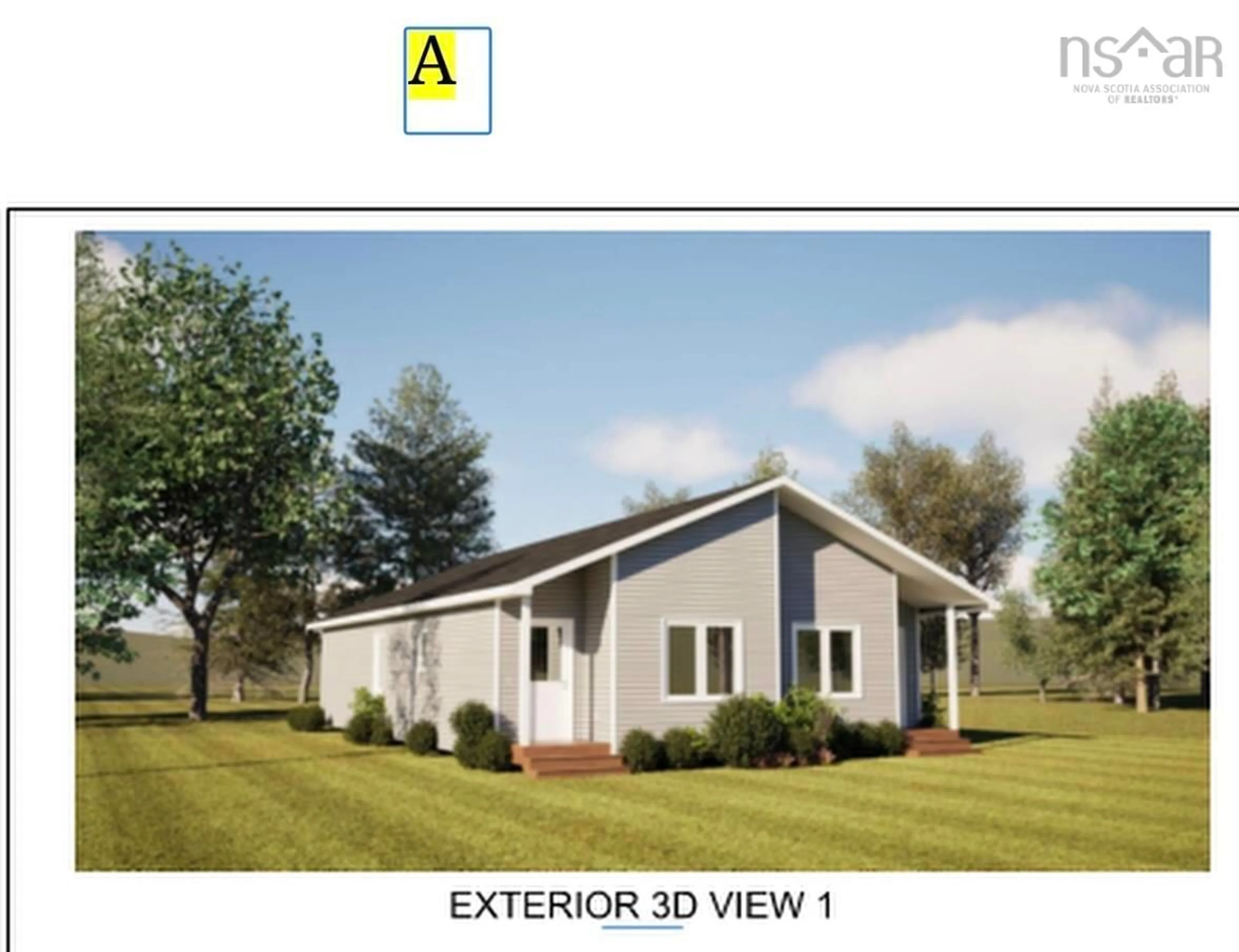 Home with vinyl exterior material, building for A 1 Nichols Ave, North Kentville Nova Scotia B4N 3V7