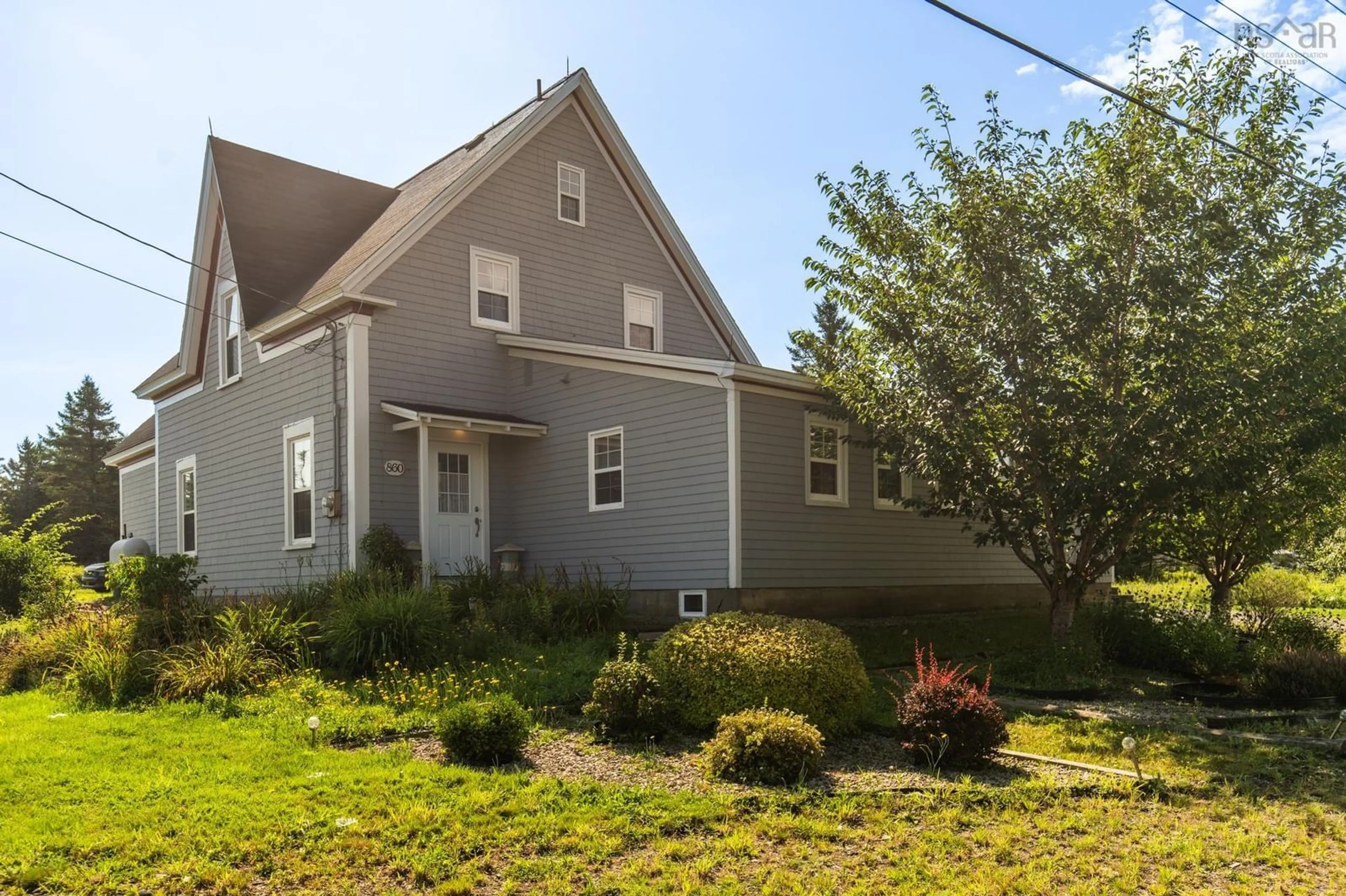 A pic from outside/outdoor area/front of a property/back of a property/a pic from drone, street for 860 Highway 3, Middle East Pubnico Nova Scotia B0W 2A0