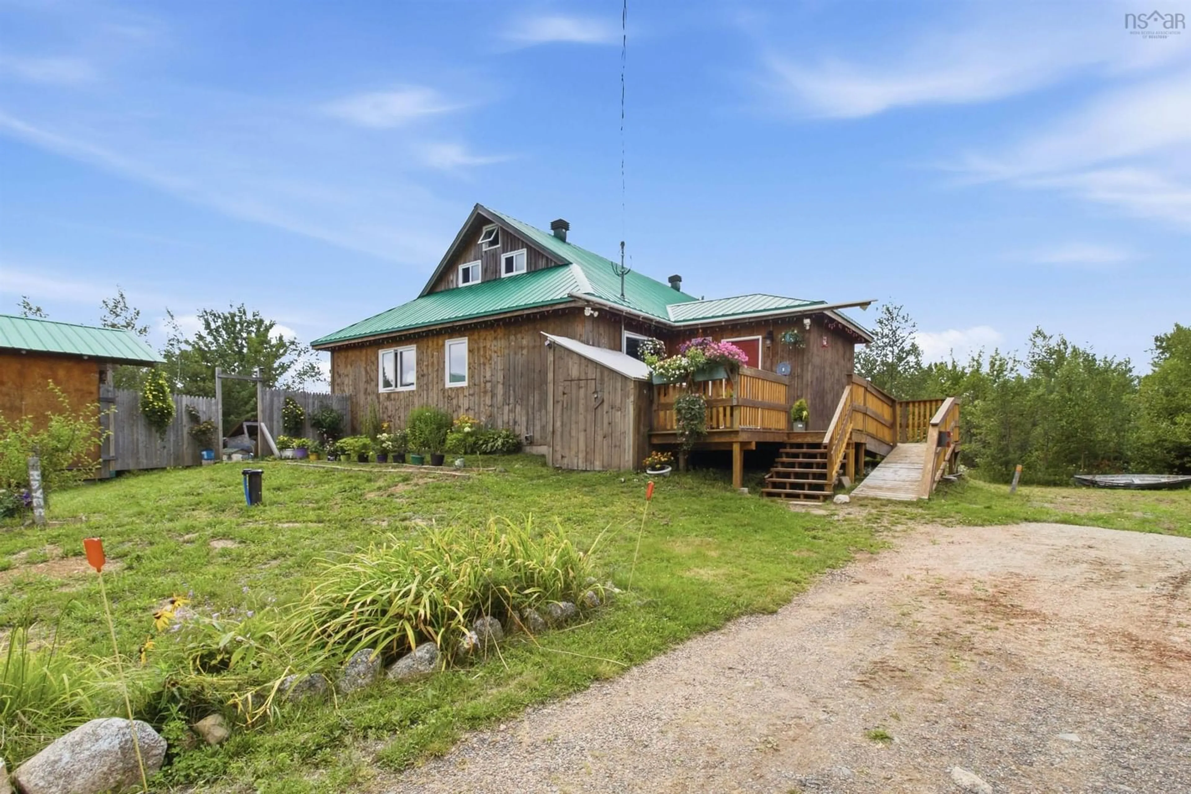 A pic from outside/outdoor area/front of a property/back of a property/a pic from drone, building for 2804 New Russell Rd, New Russell Nova Scotia B0J 2M0