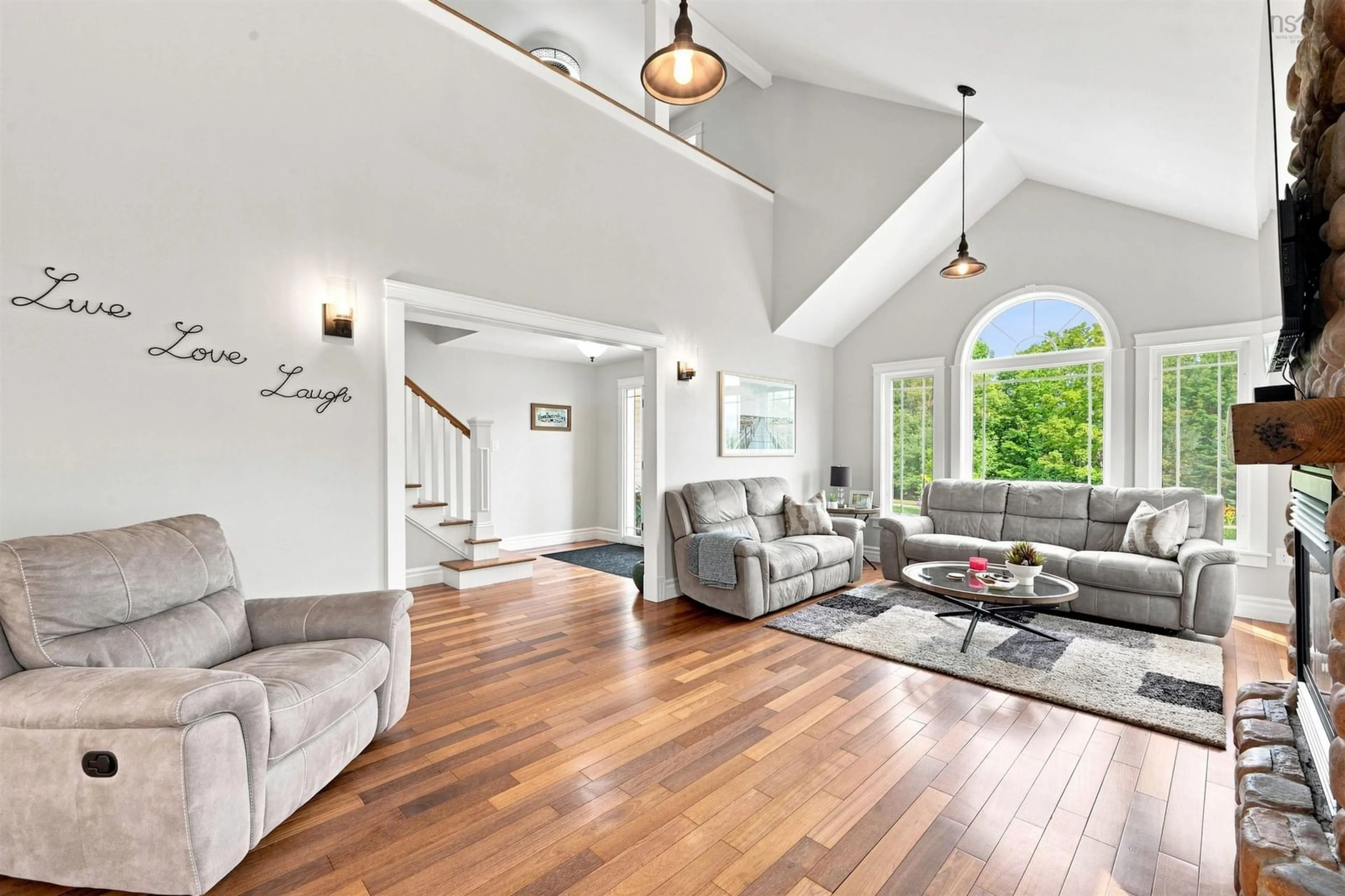 Living room with furniture, unknown for 118 Palmer Rd, Harmony Nova Scotia B0P 1C0