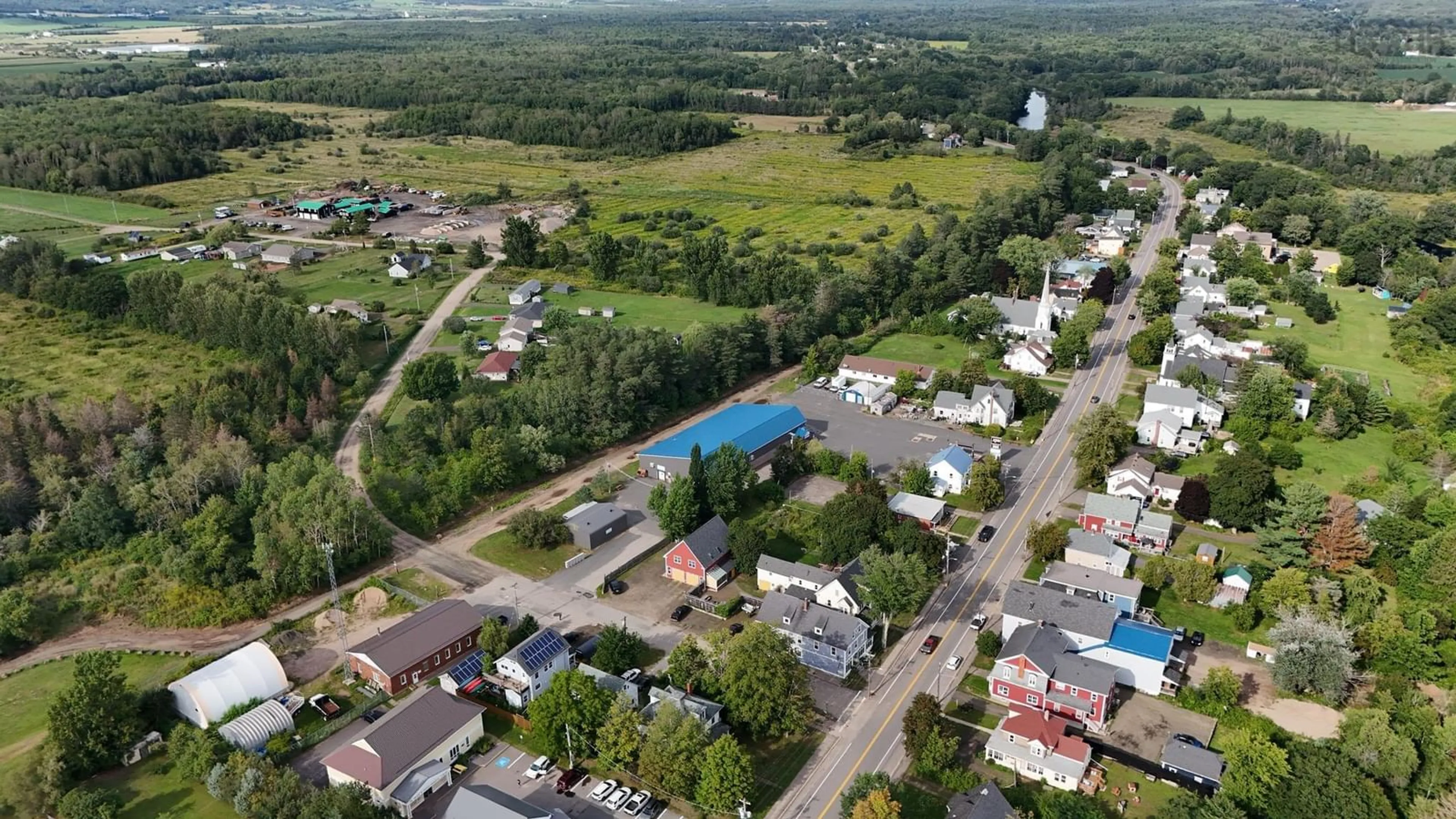 A pic from outside/outdoor area/front of a property/back of a property/a pic from drone, street for 3 & 9 Prince St, Lawrencetown Nova Scotia B0S 1M0