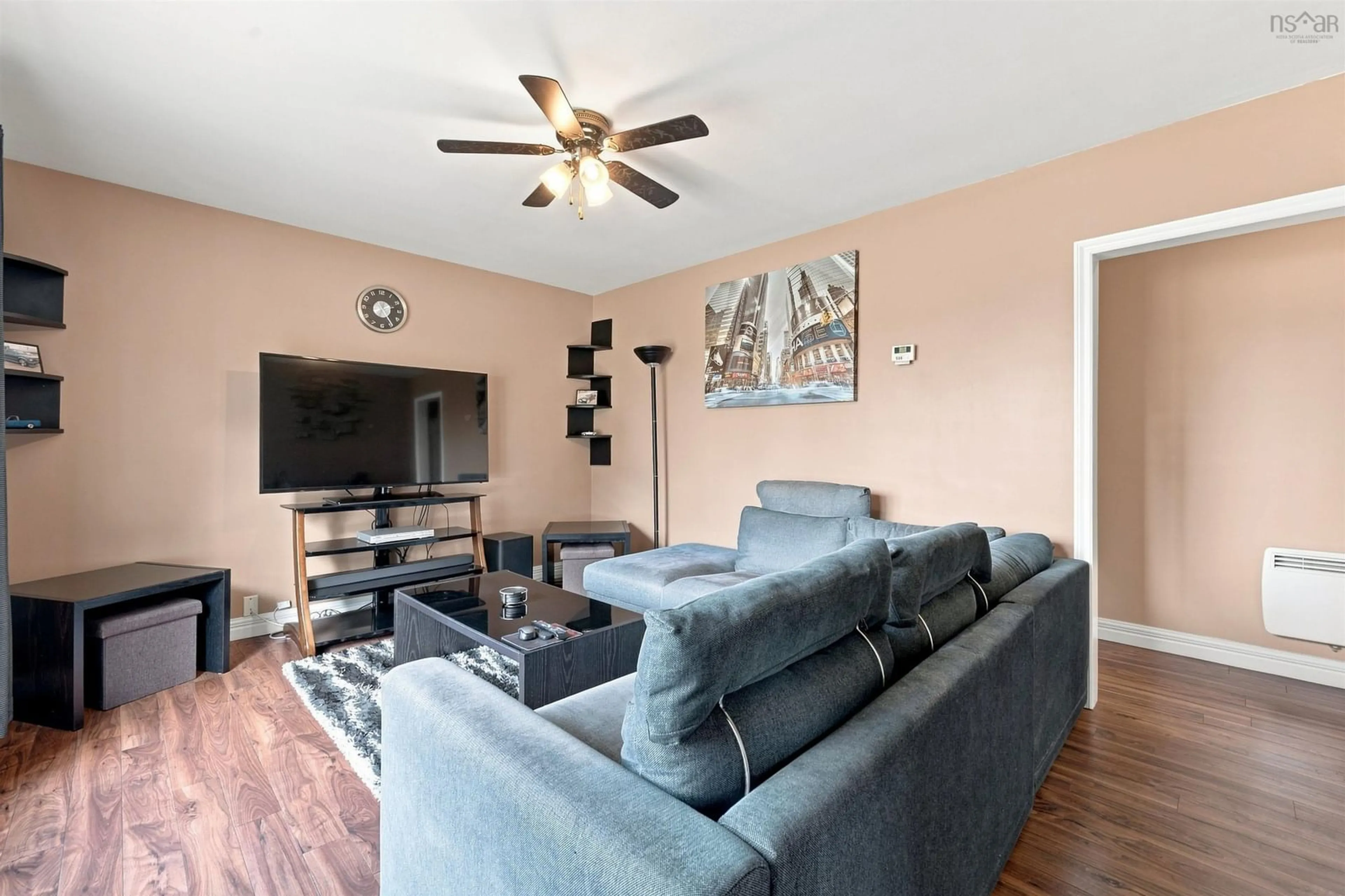 Living room with furniture, unknown for 15 Magog Crt, Dartmouth Nova Scotia B2W 2Z6