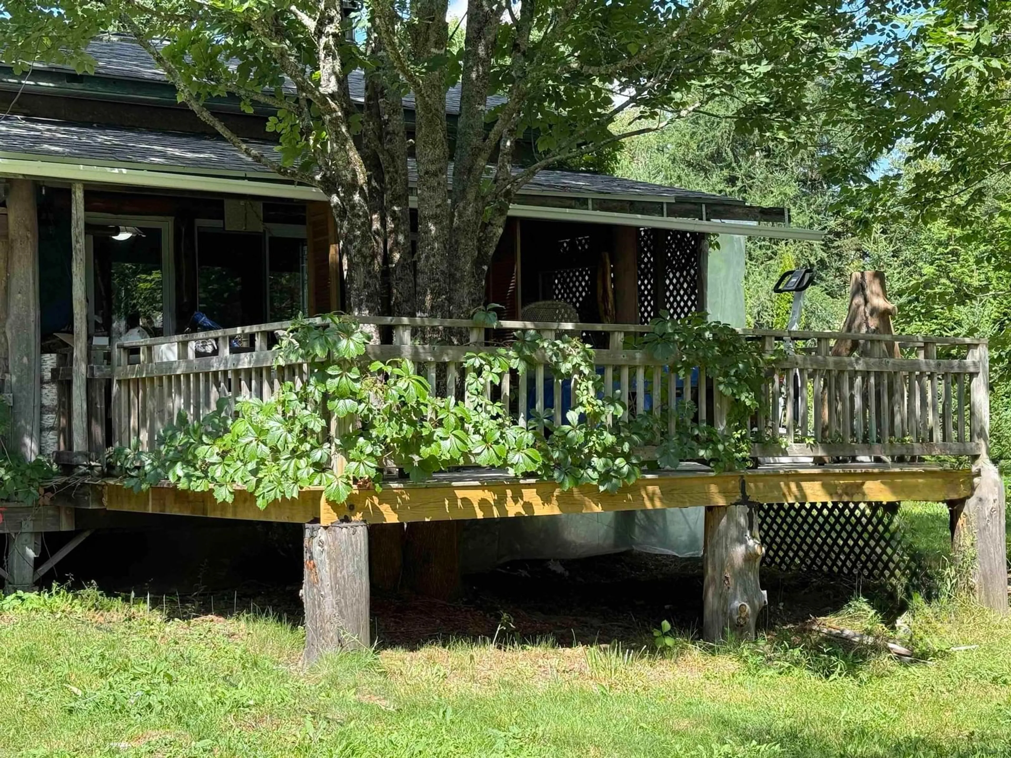 Patio, water/lake/river/ocean view for 1368 East Dalhousie Rd, East Dalhousie Nova Scotia B0R 1H0